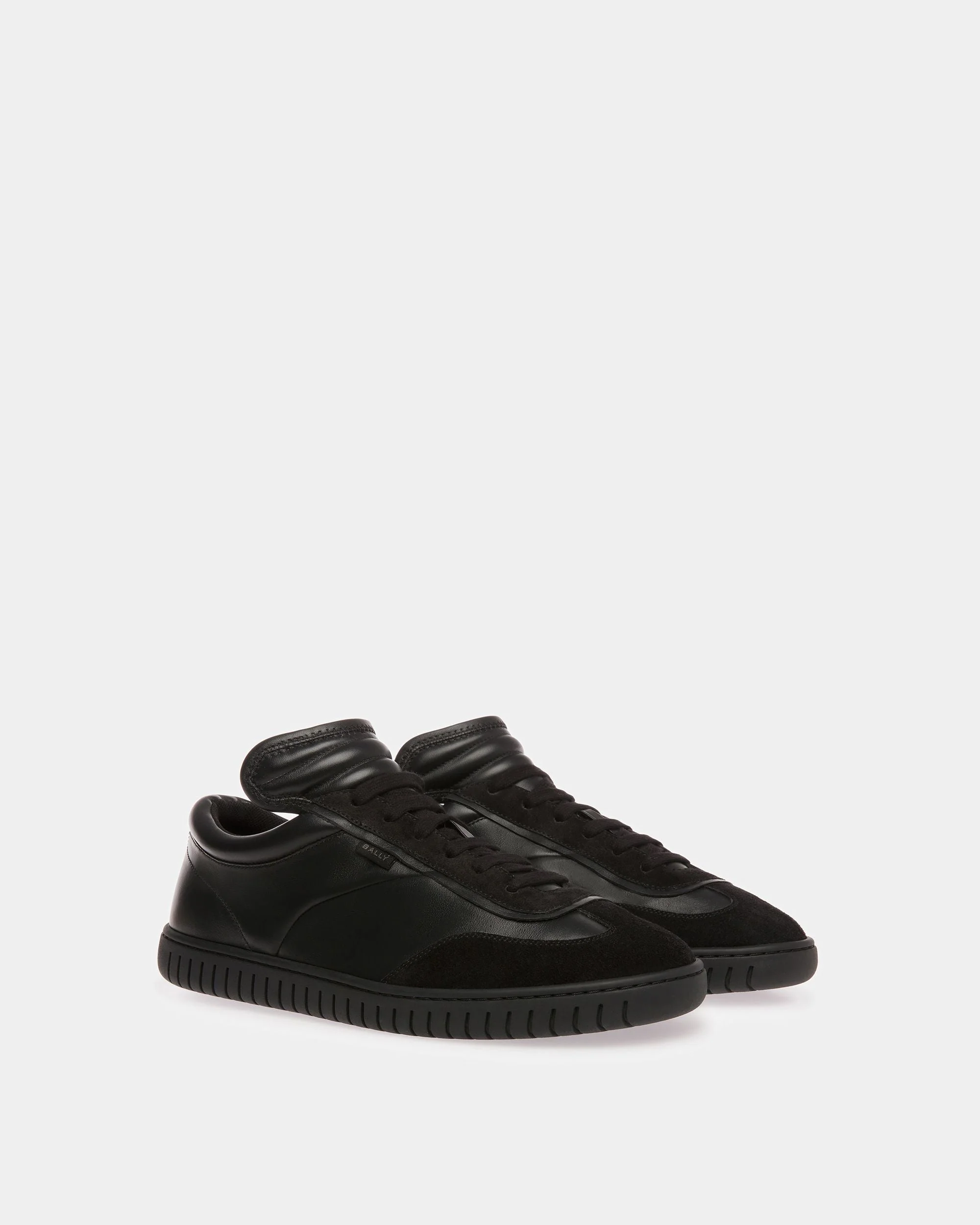 Player Sneakers In Black Leather - Image 2