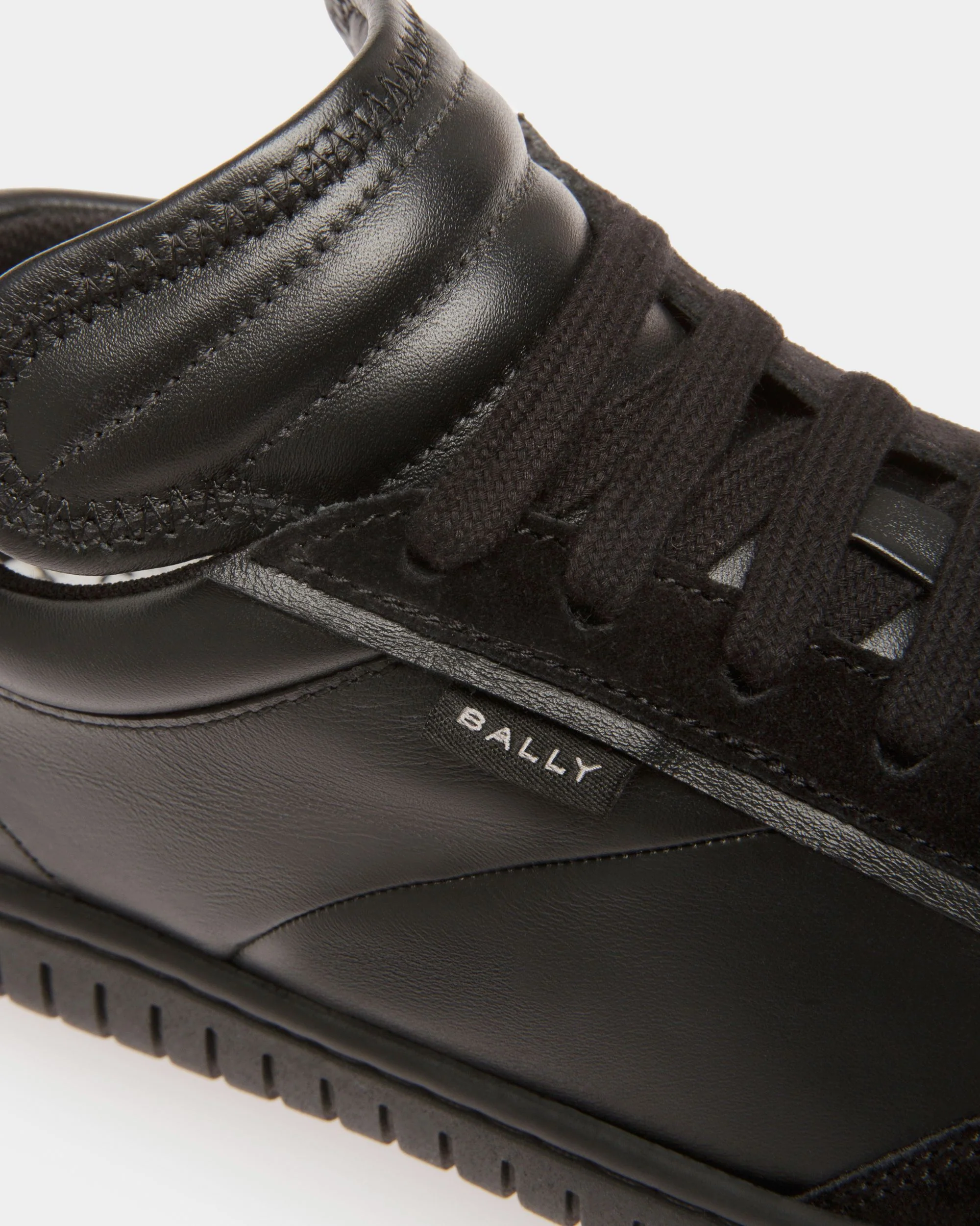 Player Sneakers In Black Leather - Image 5