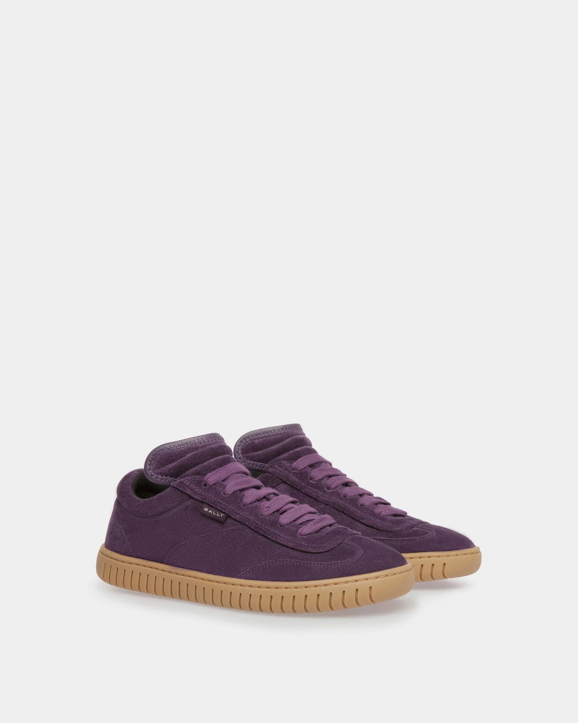 Player Sneakers In Orchid And Amber Leather - Image 3