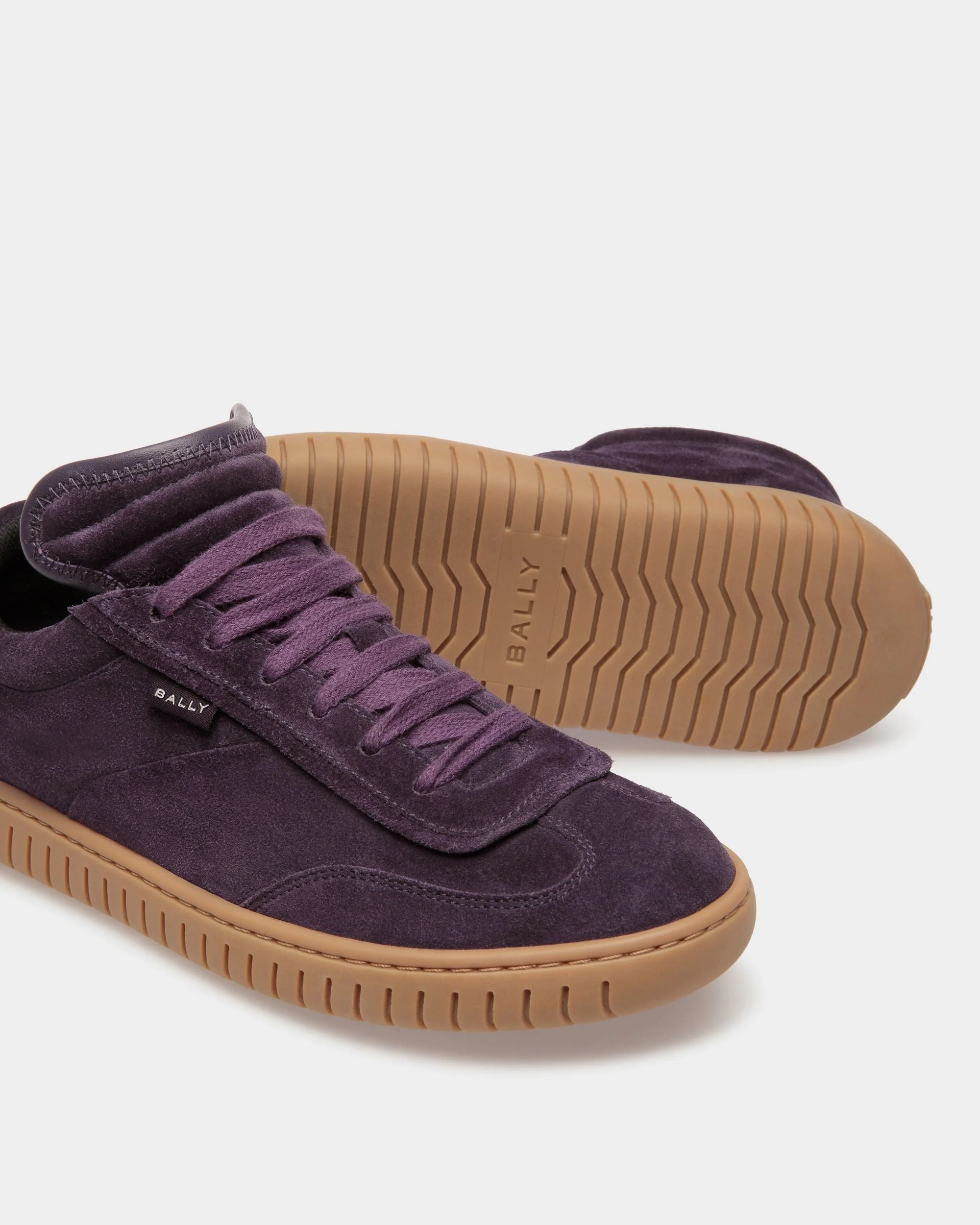 Player Sneakers In Orchid And Amber Leather - Image 5