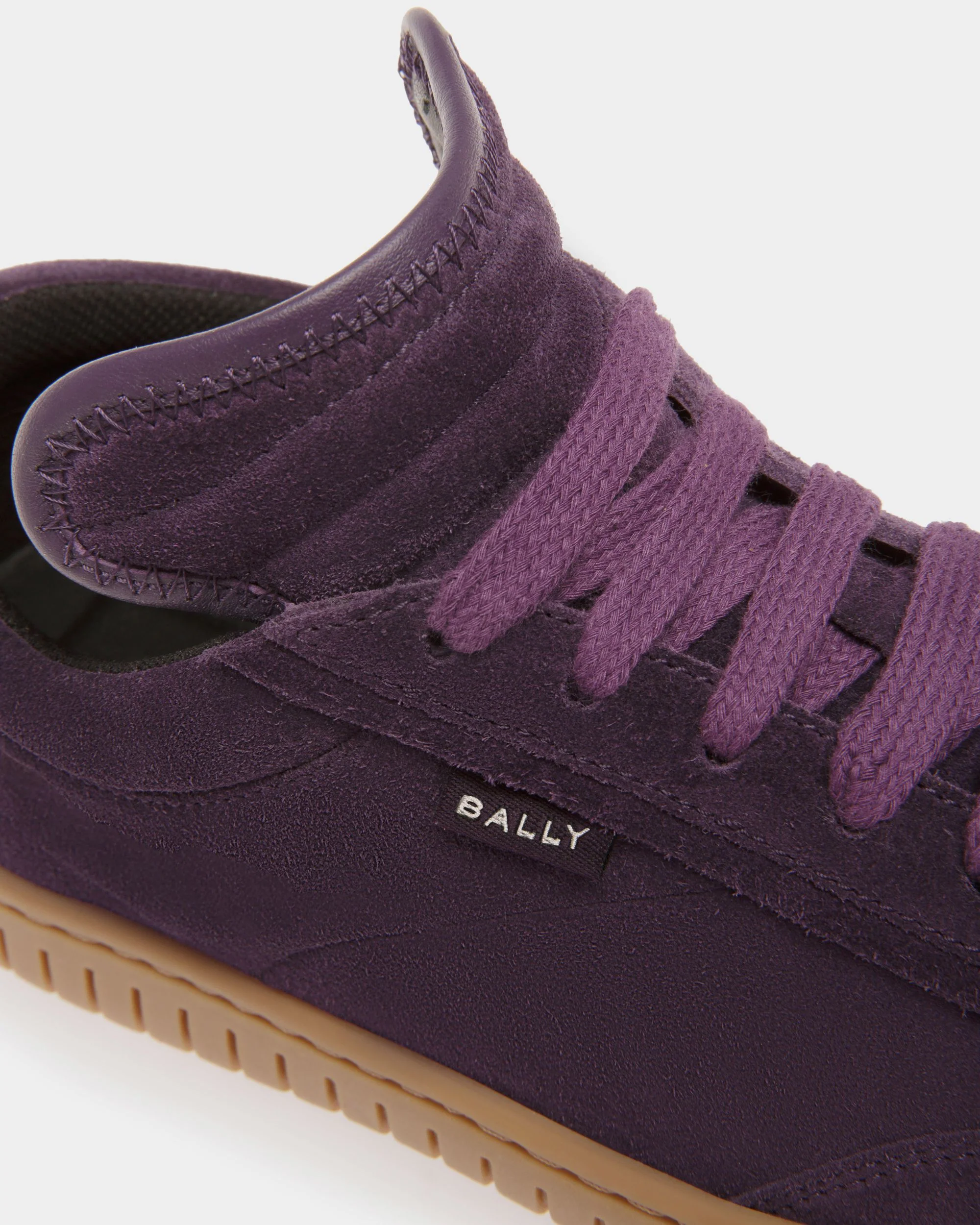 Player Sneakers In Orchid And Amber Leather - Image 6