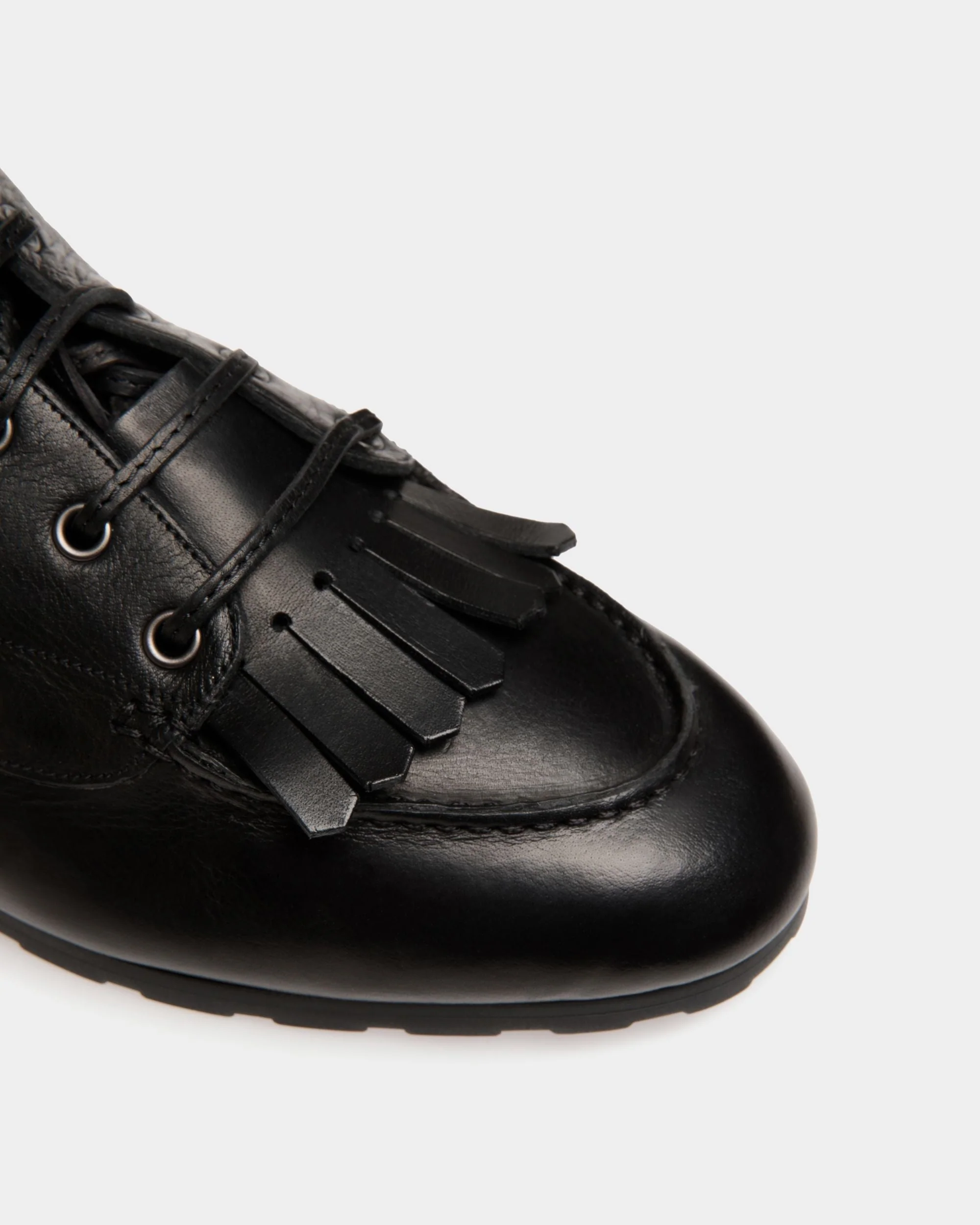 Plume Boot In Black Leather - Image 6