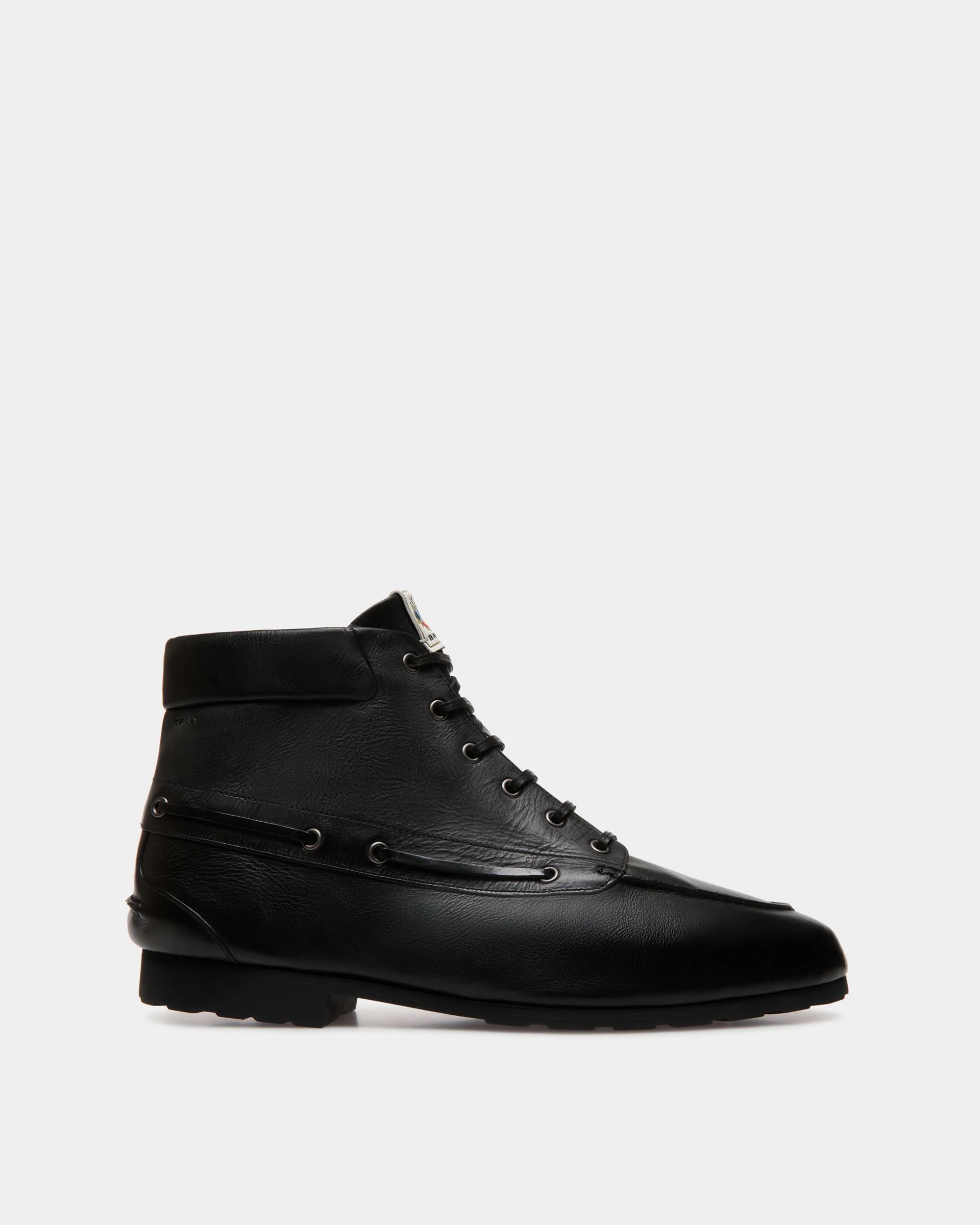 Plume Bootie In Black Leather