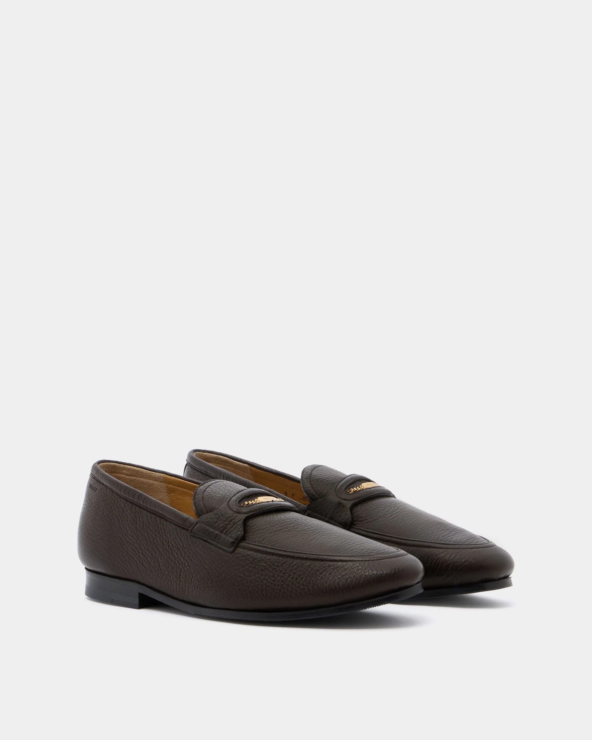 Plume Loafer In Brown Leather - Image 2