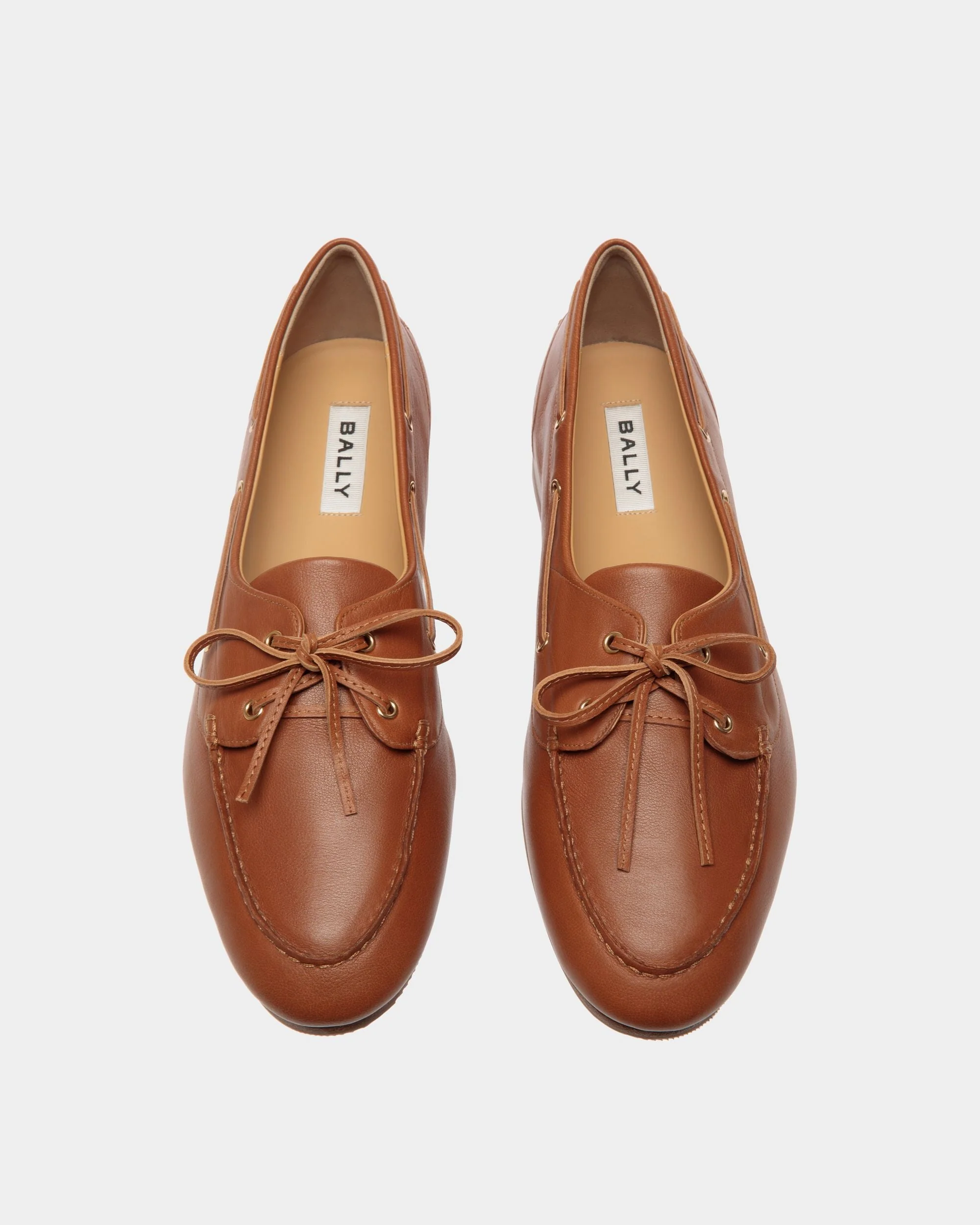 Plume Loafer in Brown Leather - Image 5