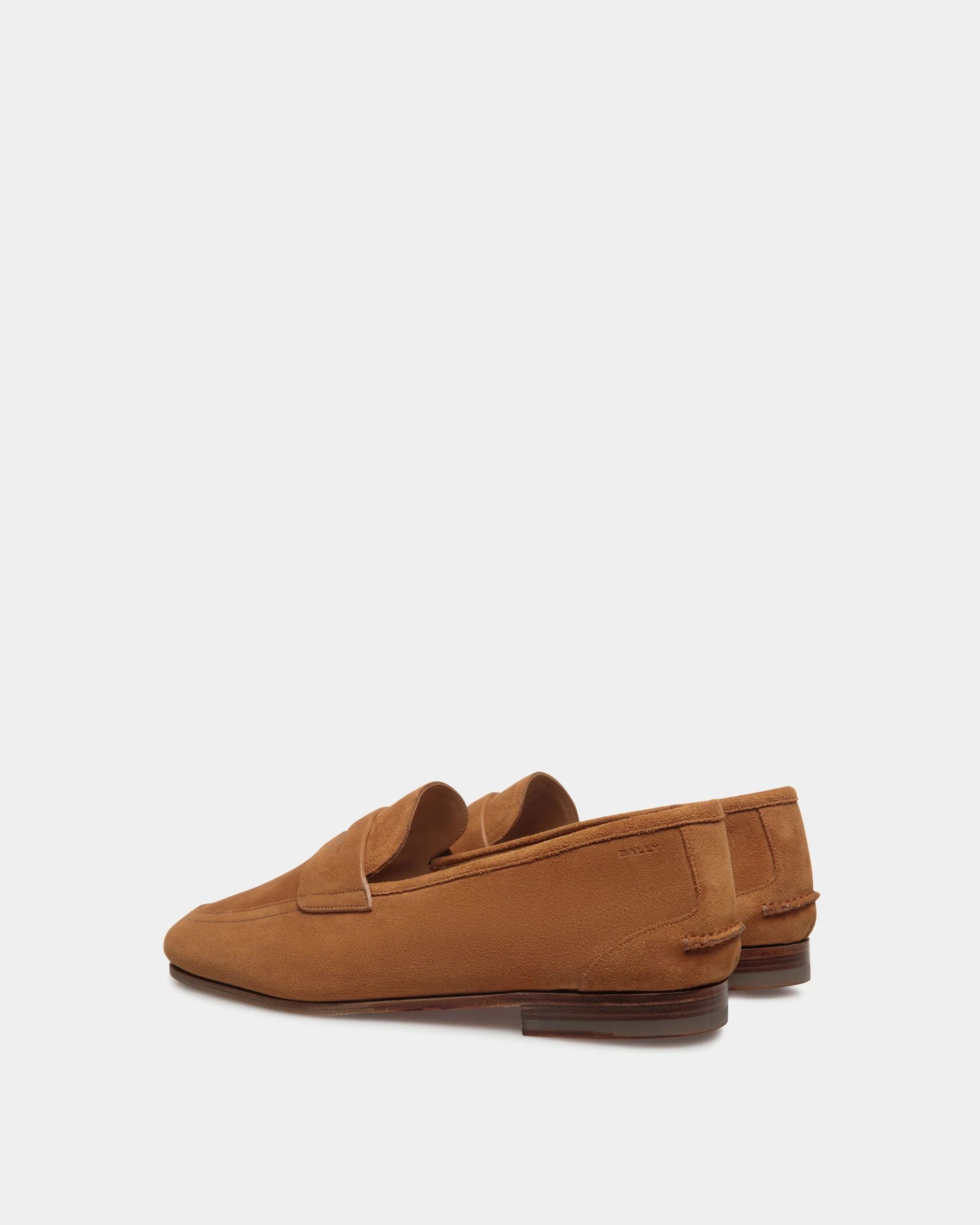 Plume Loafer in Brown Suede - Image 4