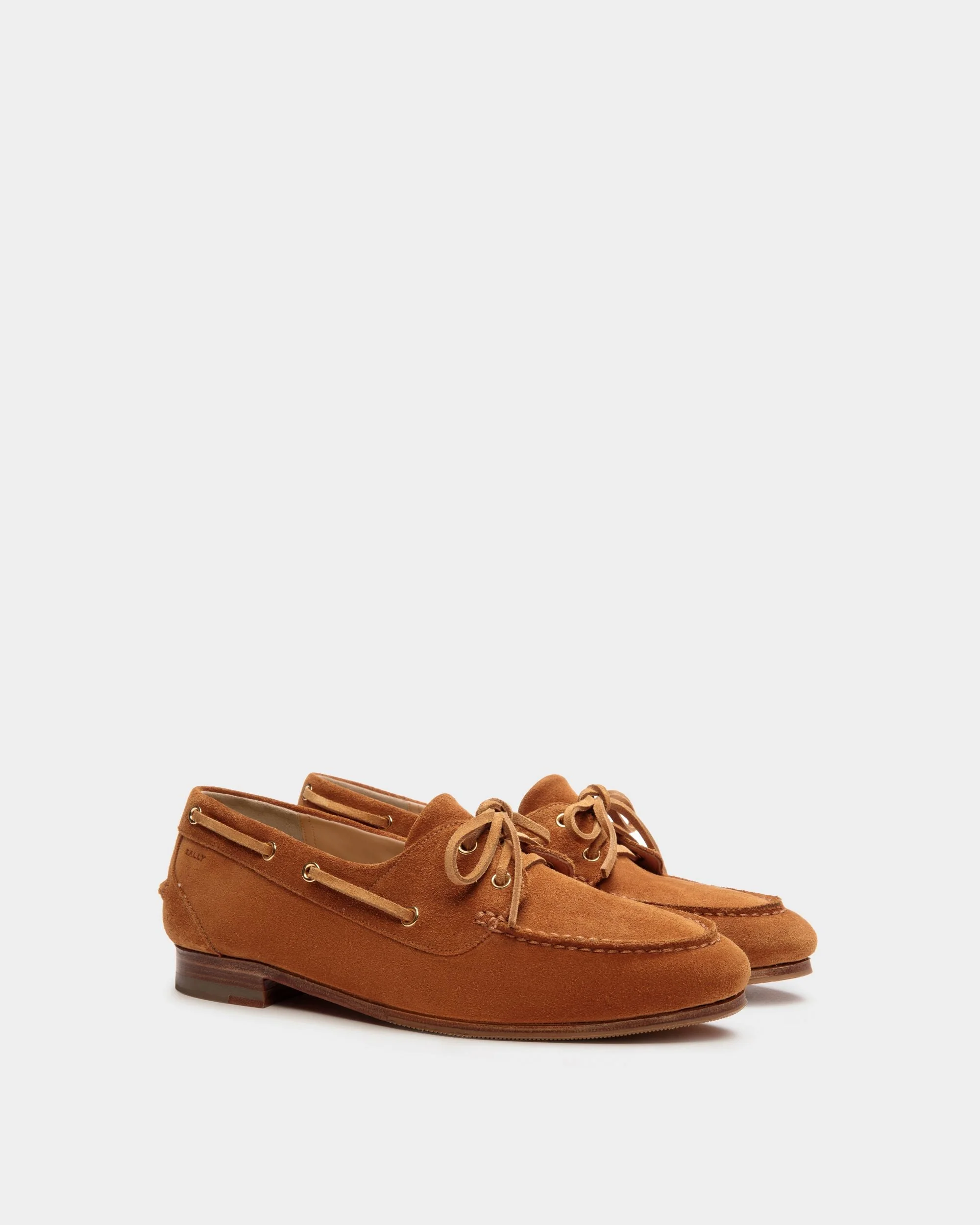 Plume Moccasin in Brown Suede - Image 2