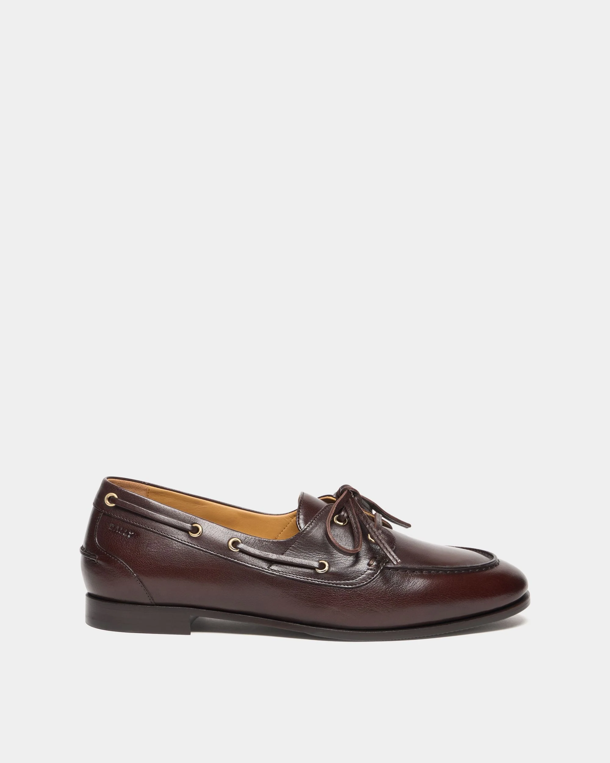 Plume Moccasin in Ebano Leather