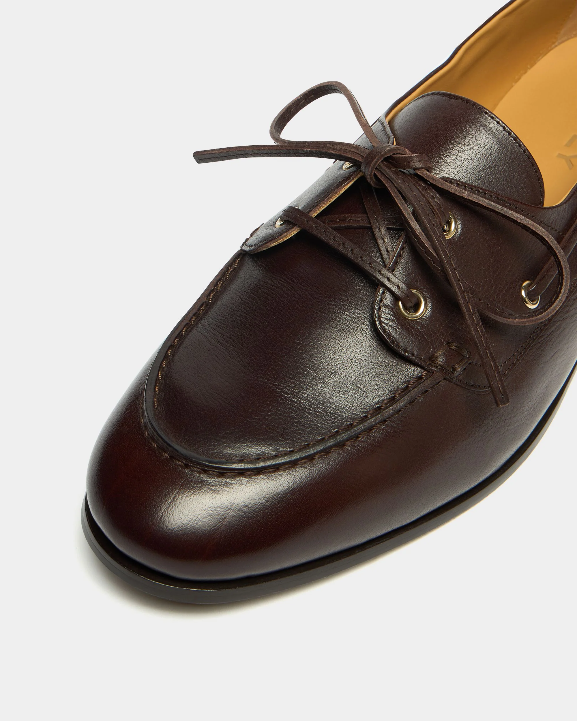 Plume Moccasin in Ebano Leather - Image 6