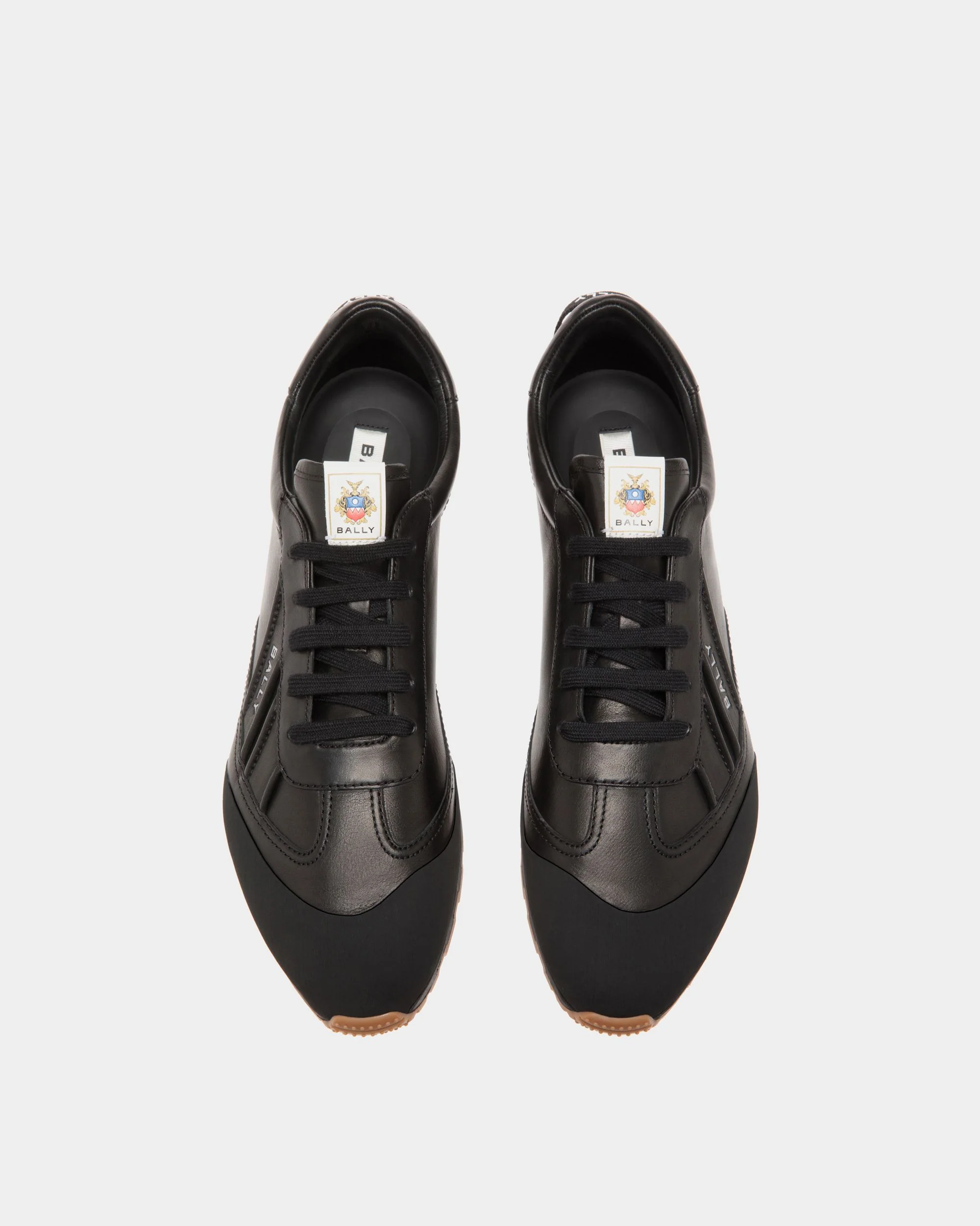 Quarry Sneaker in Black Leather - Image 5
