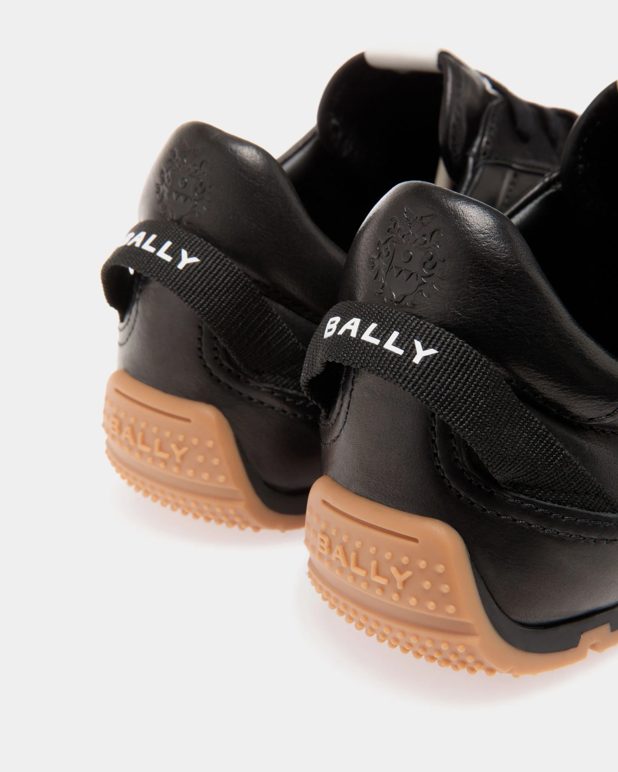 Quarry Sneaker in Black Leather - Image 6