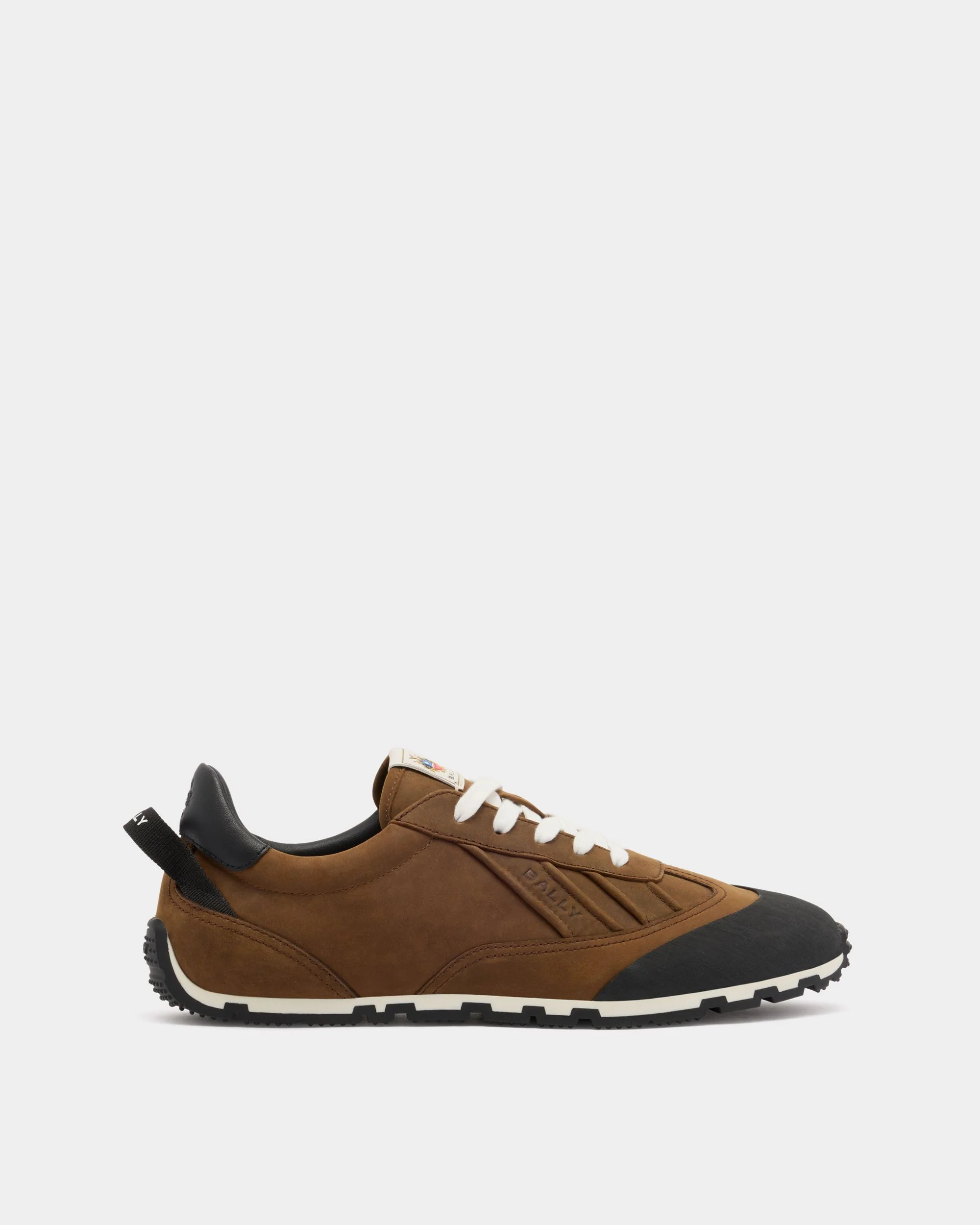 Quarry Sneaker in Brown Leather