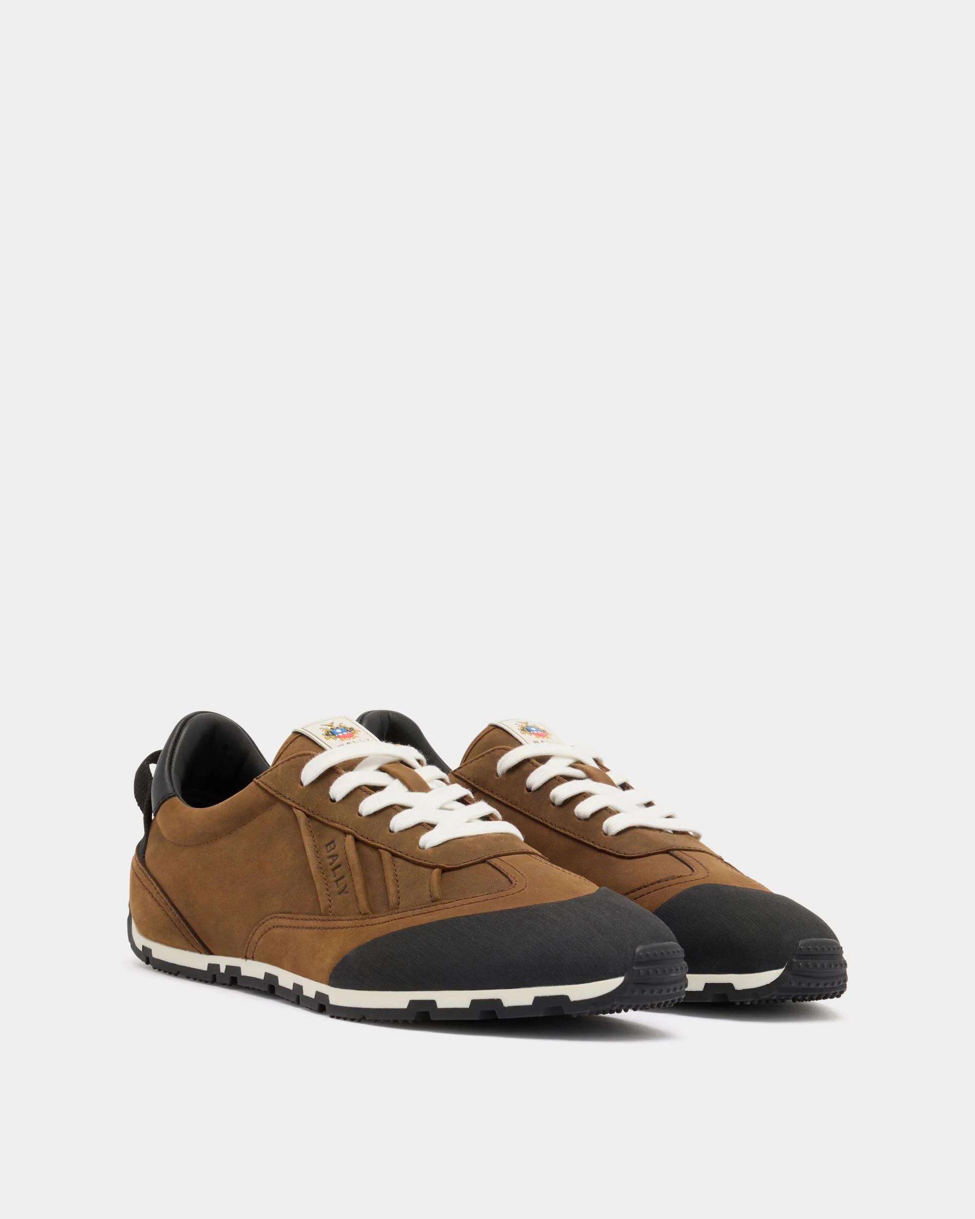 Quarry Sneaker in Brown Leather - Image 3