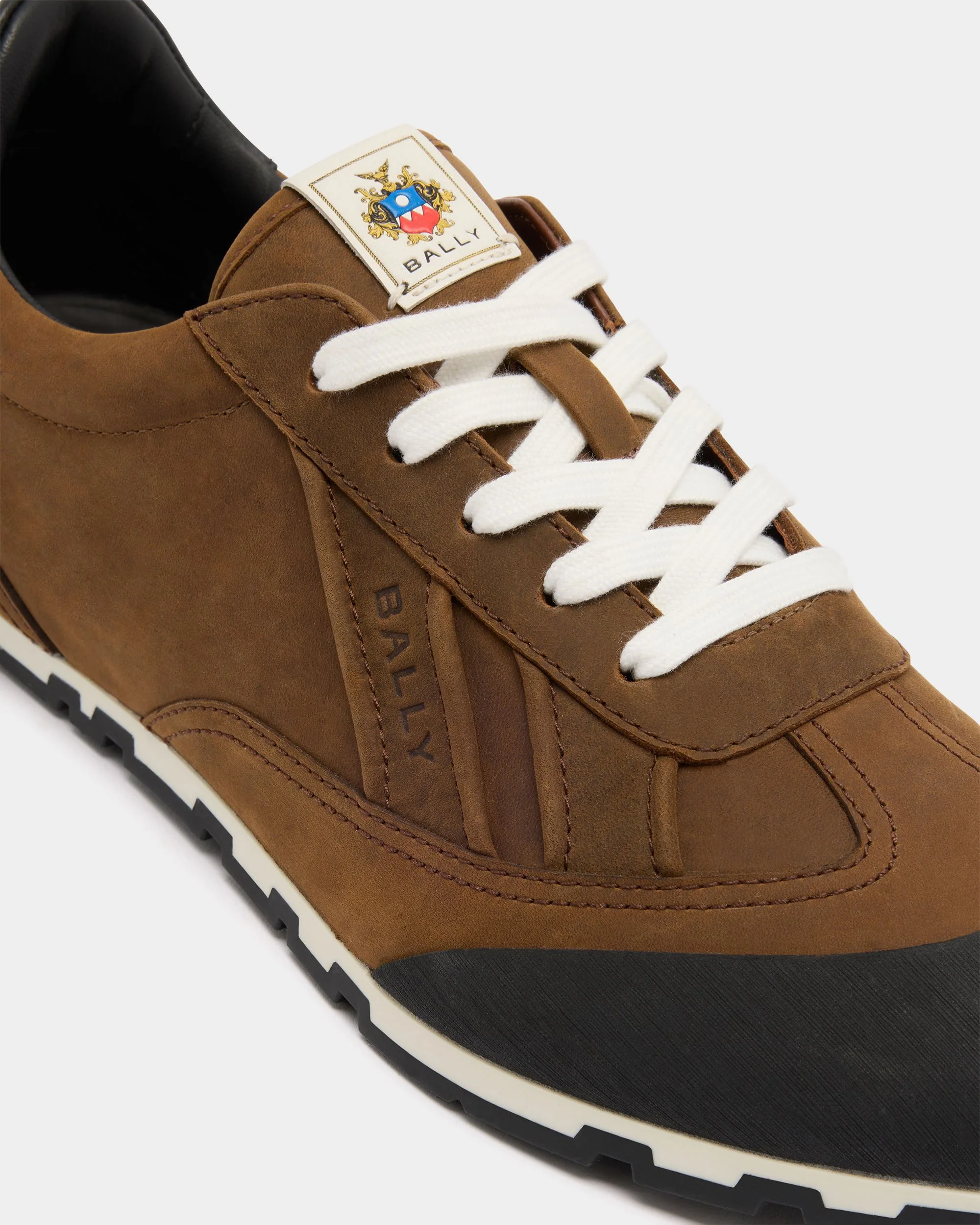 Quarry Sneaker in Brown Leather - Image 6