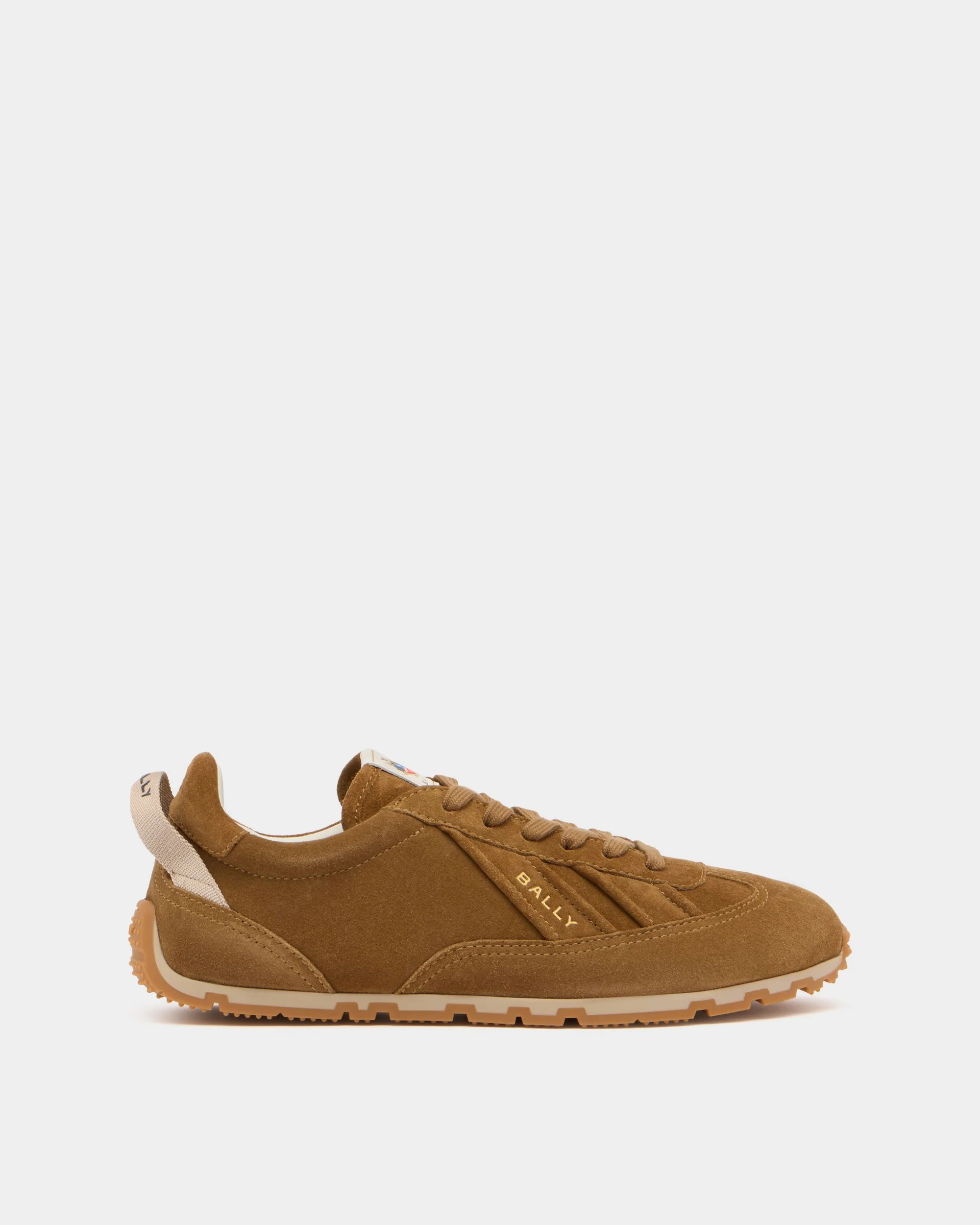 Quarry Sneaker in Brown Suede