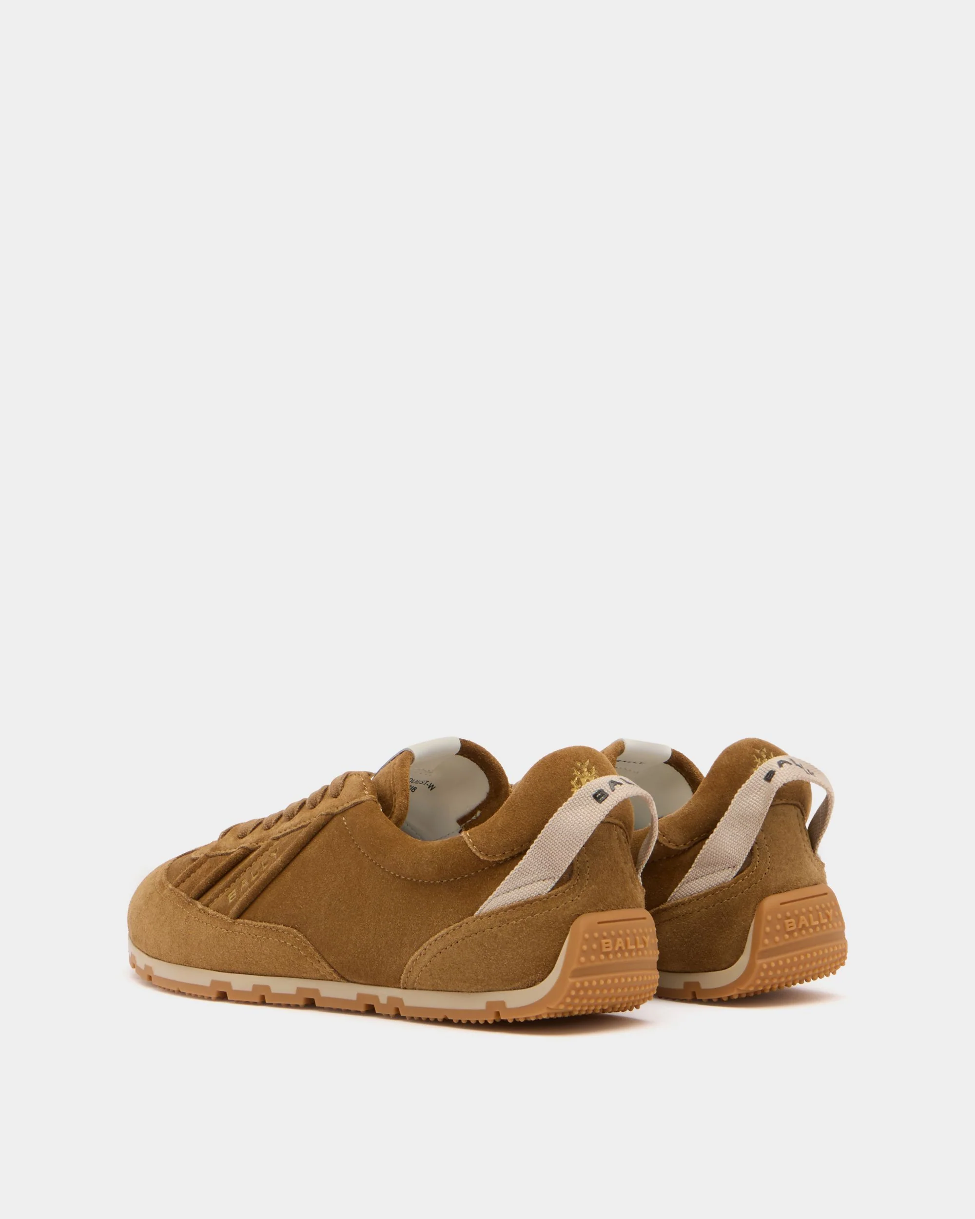 Quarry Sneaker in Brown Suede - Image 3