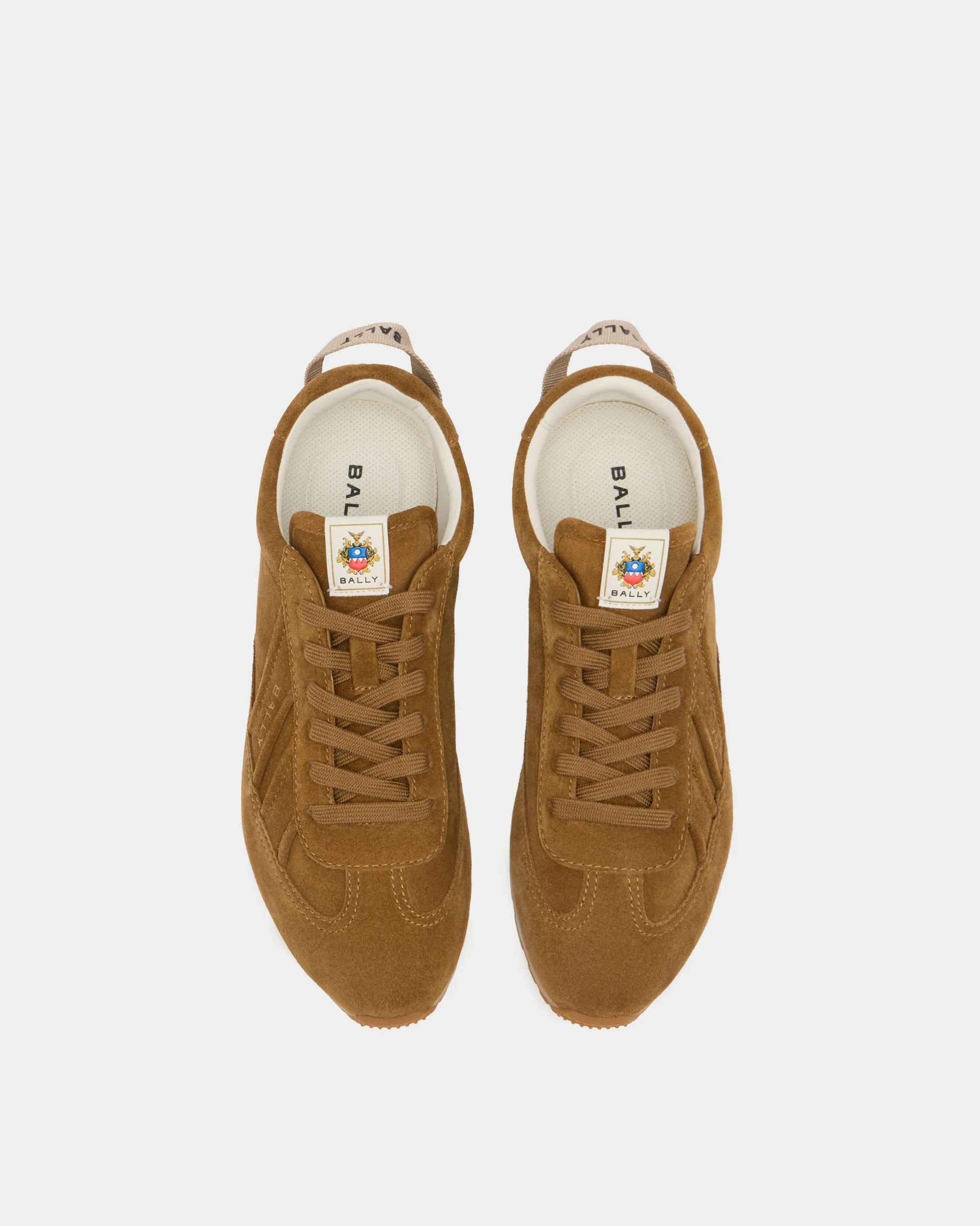 Quarry Sneaker in Brown Suede - Image 4