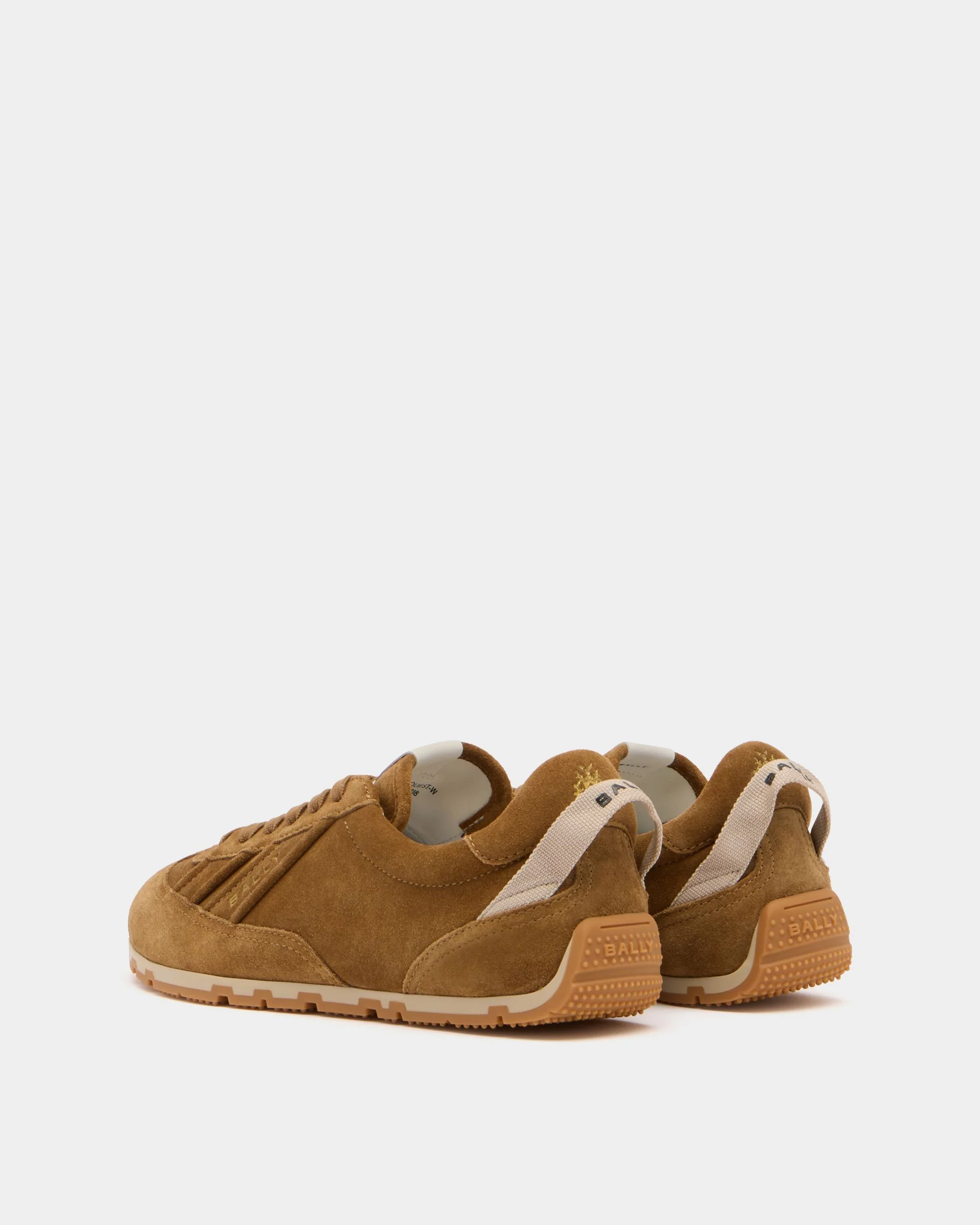 Quarry Sneaker in Brown Suede - Image 3