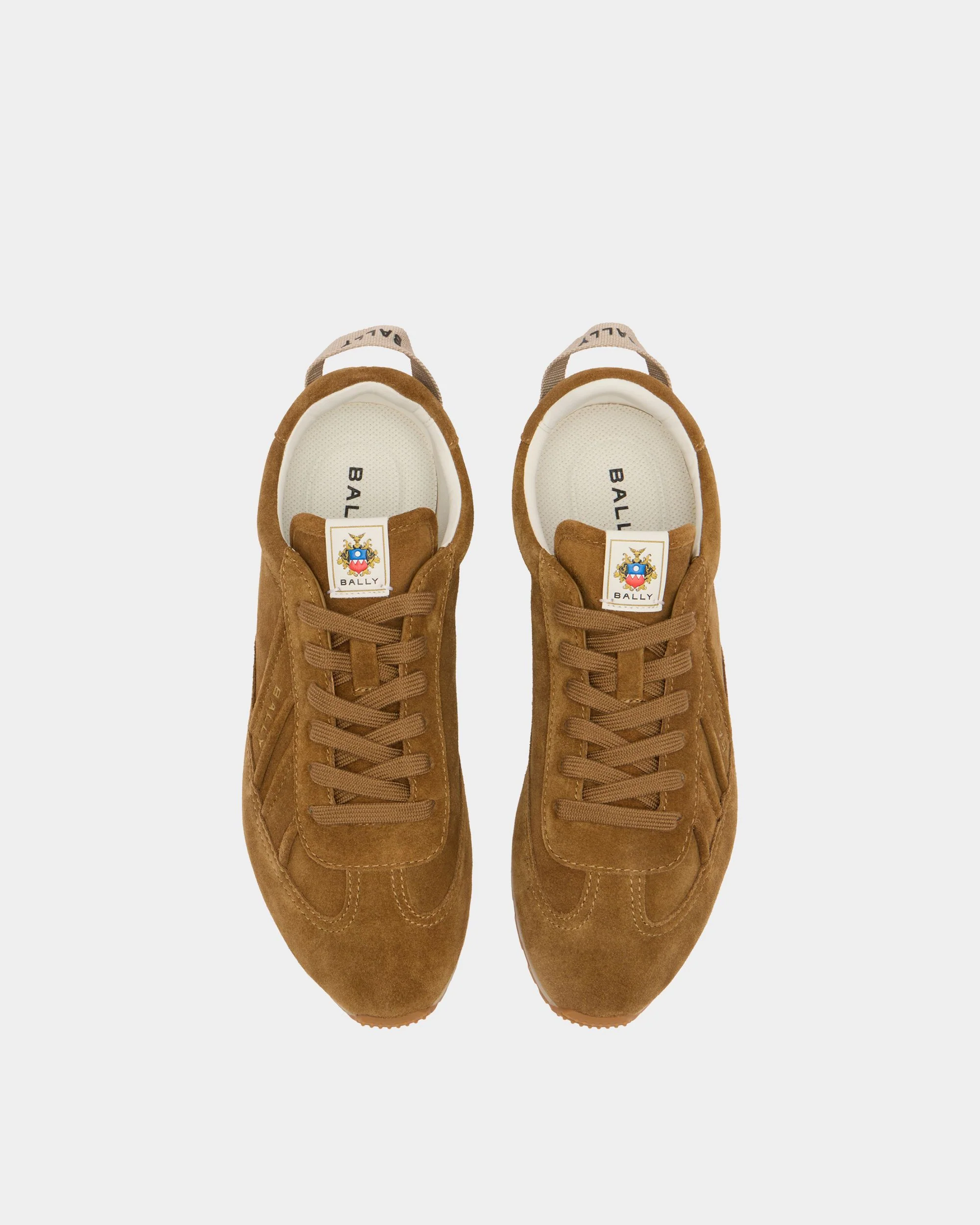 Quarry Sneaker in Brown Suede - Image 4