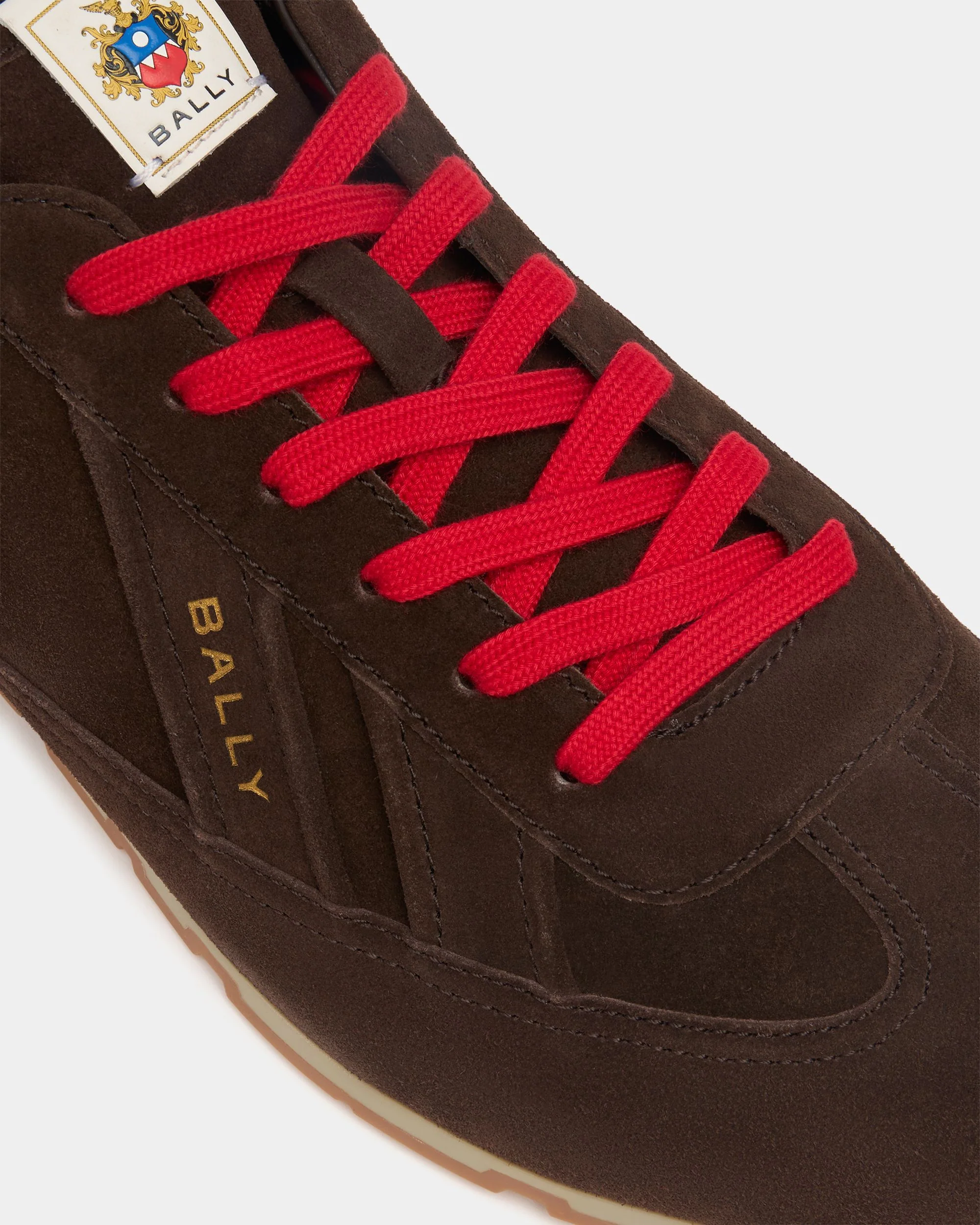 Quarry Sneaker in Ebano Suede - Image 5