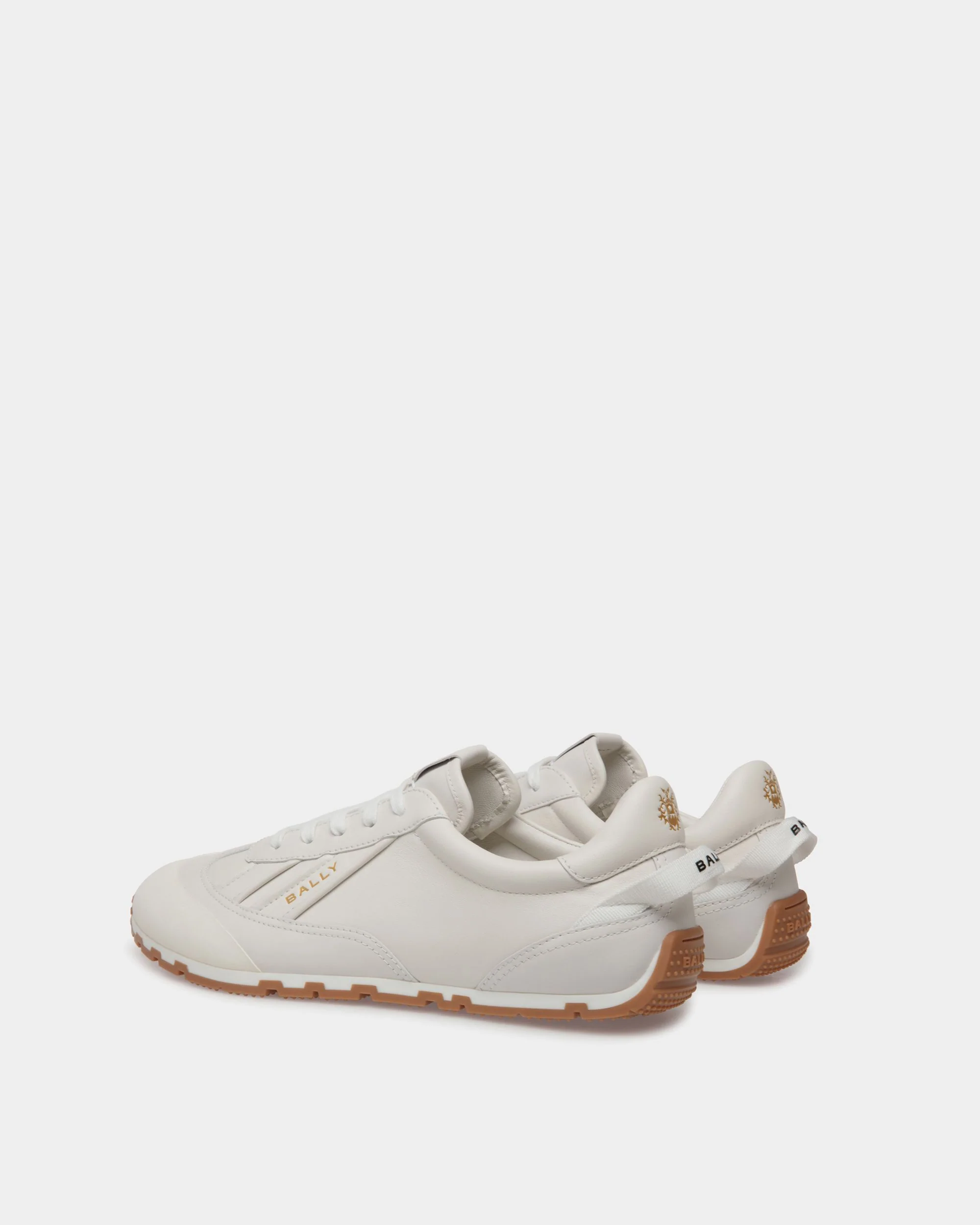 Quarry Sneaker in White Leather - Image 3