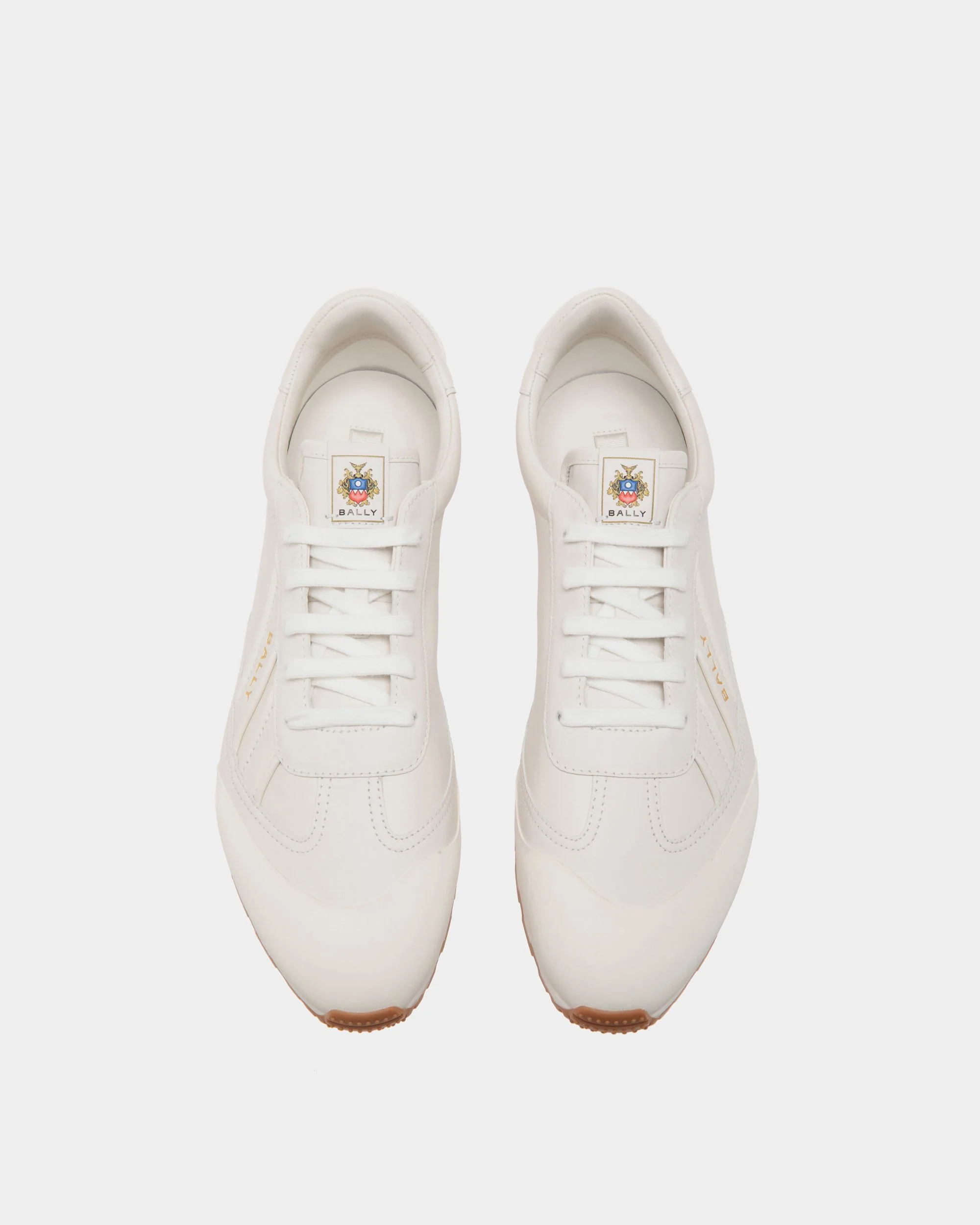 Quarry Sneaker in White Leather - Image 4