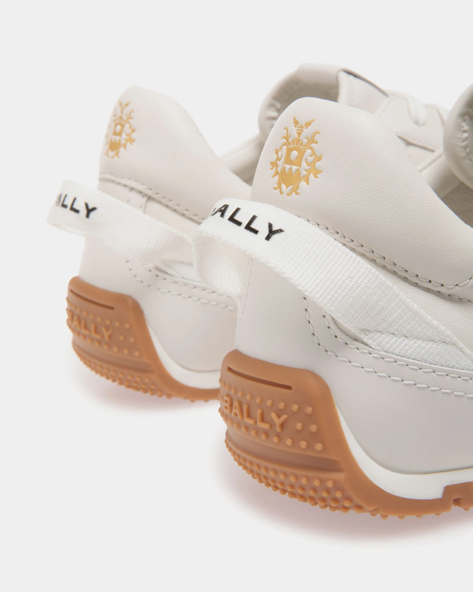 Quarry Sneaker in White Leather - Image 5