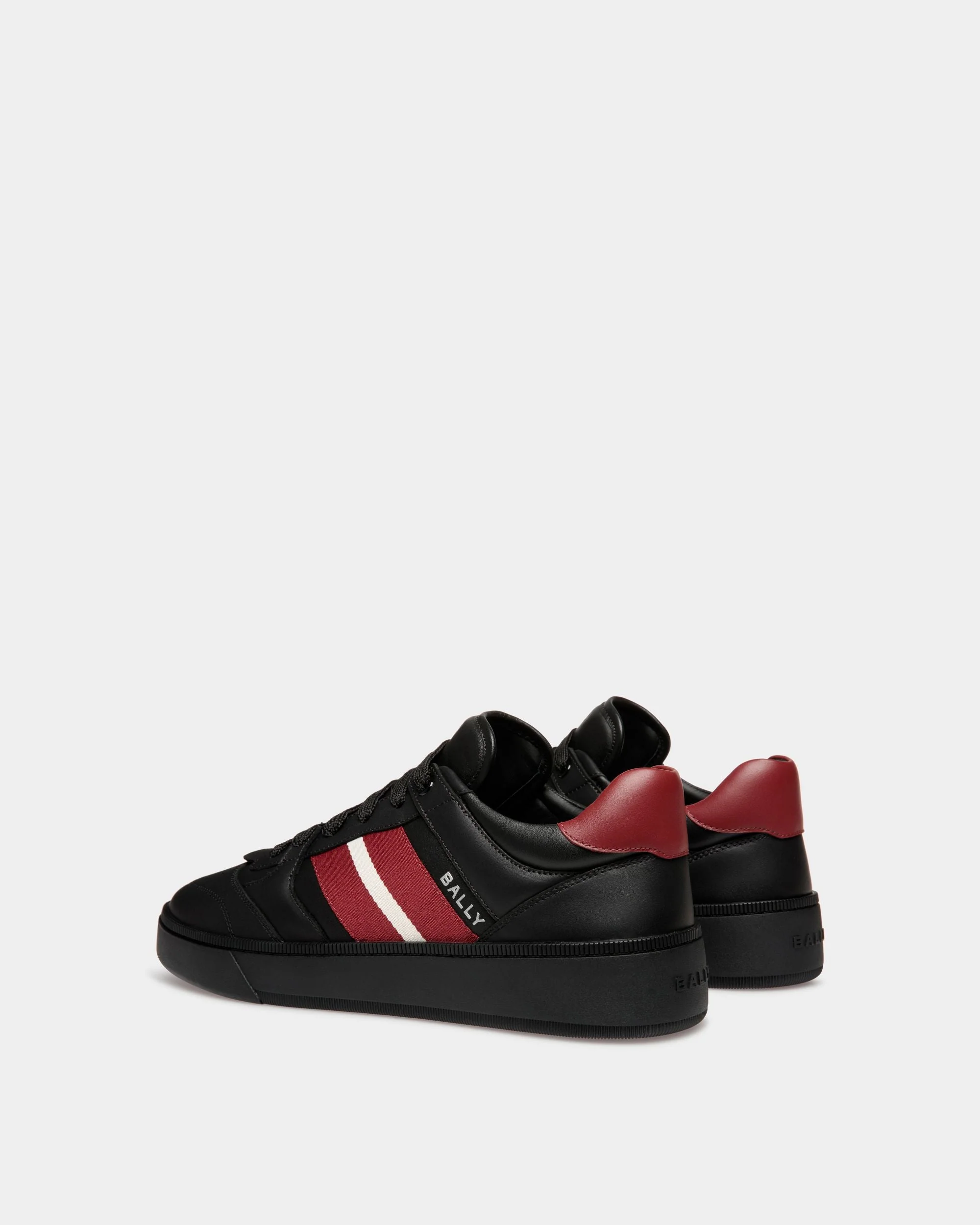 Raise Sneaker In Black Leather - Image 4