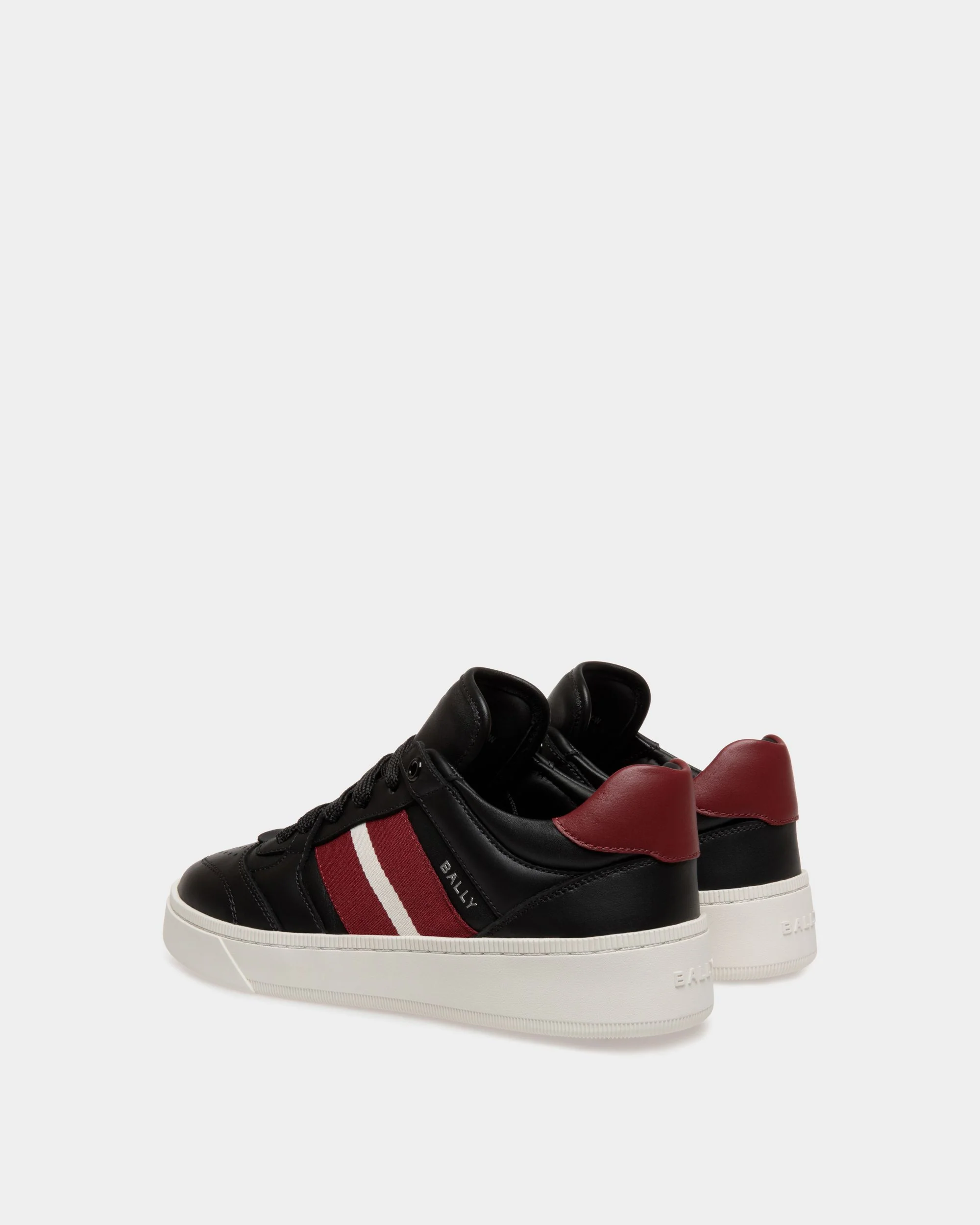 Raise Sneaker In Black Leather - Image 3