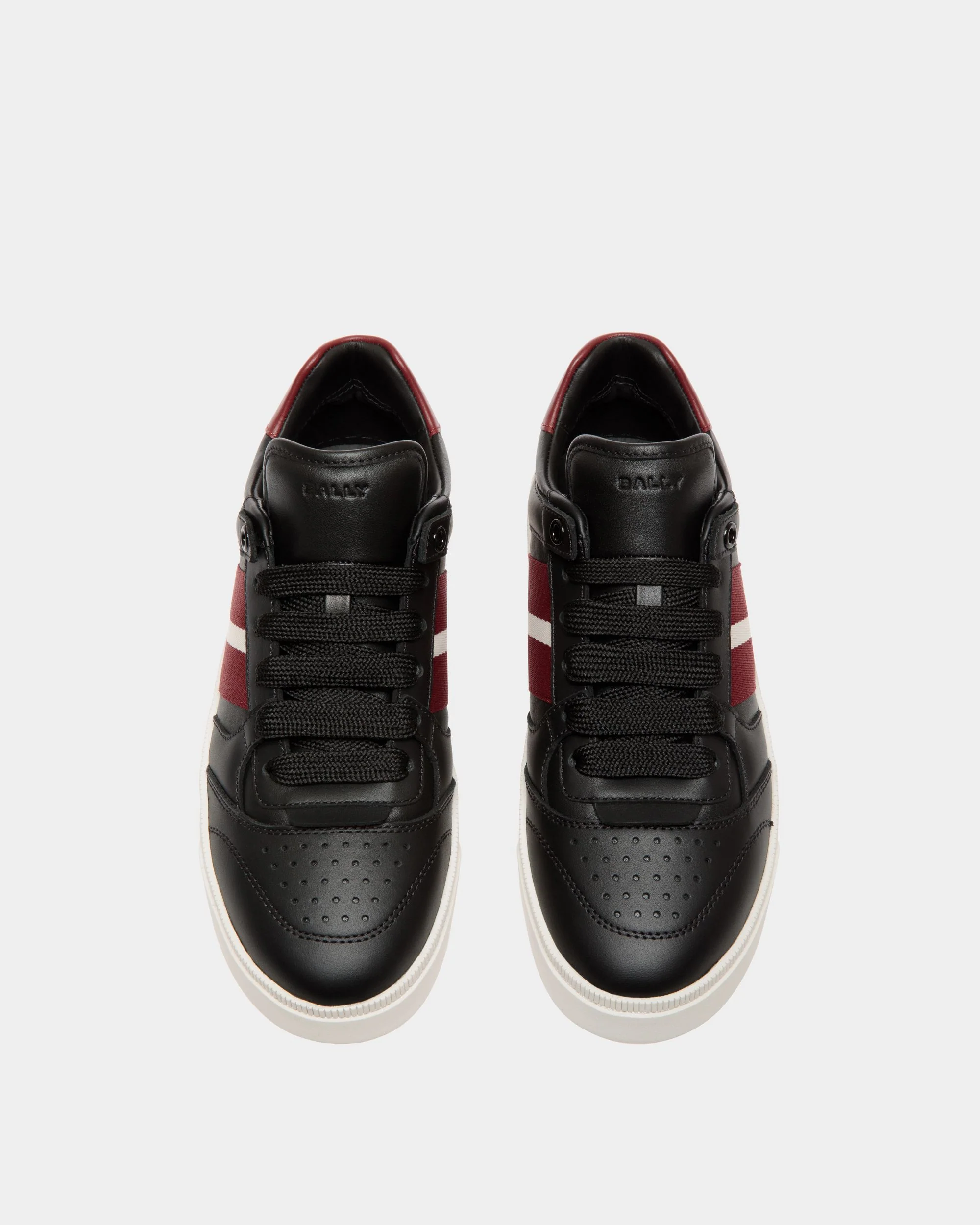 Raise Sneaker In Black Leather - Image 4