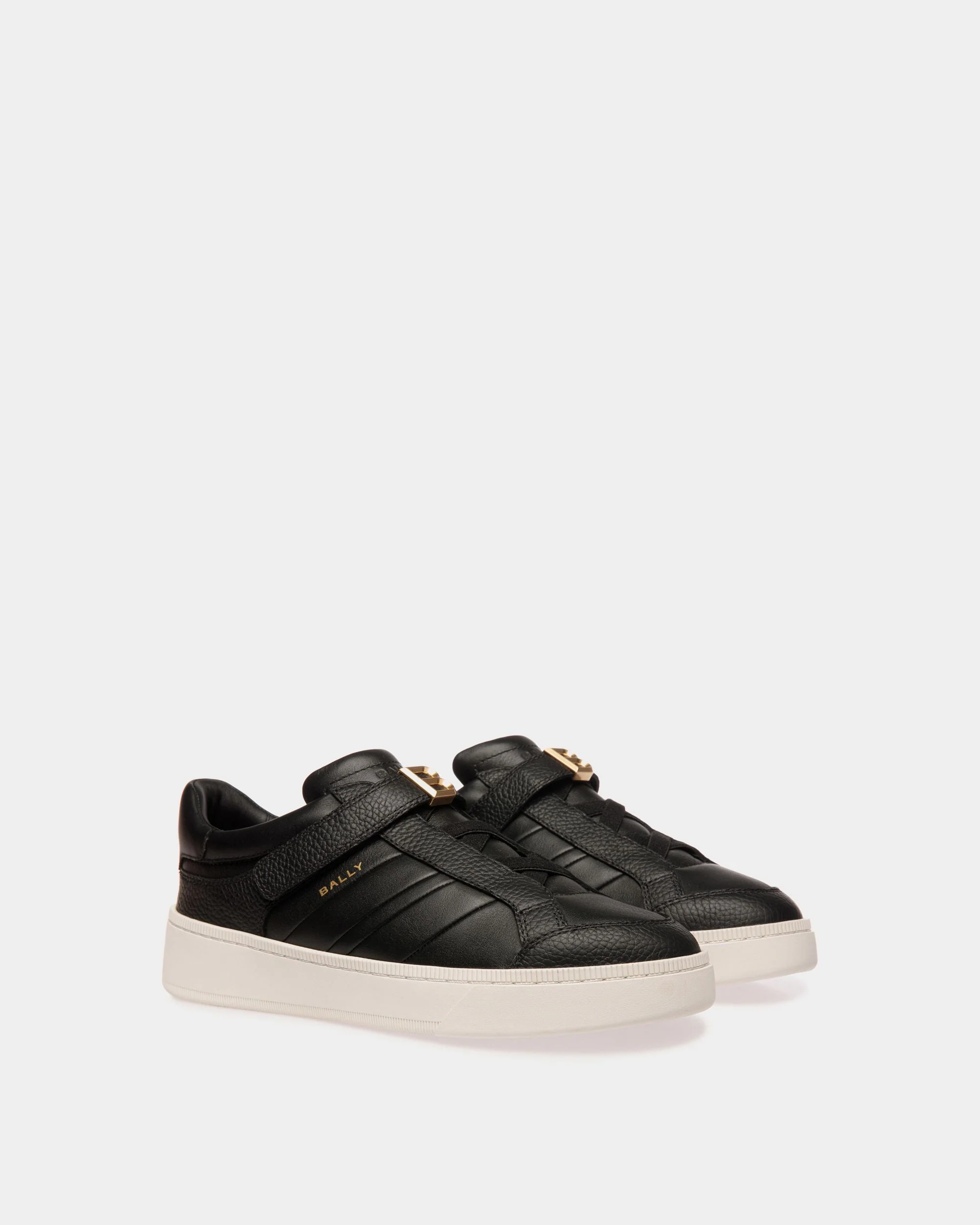 Raise Sneaker In Black Leather - Image 2