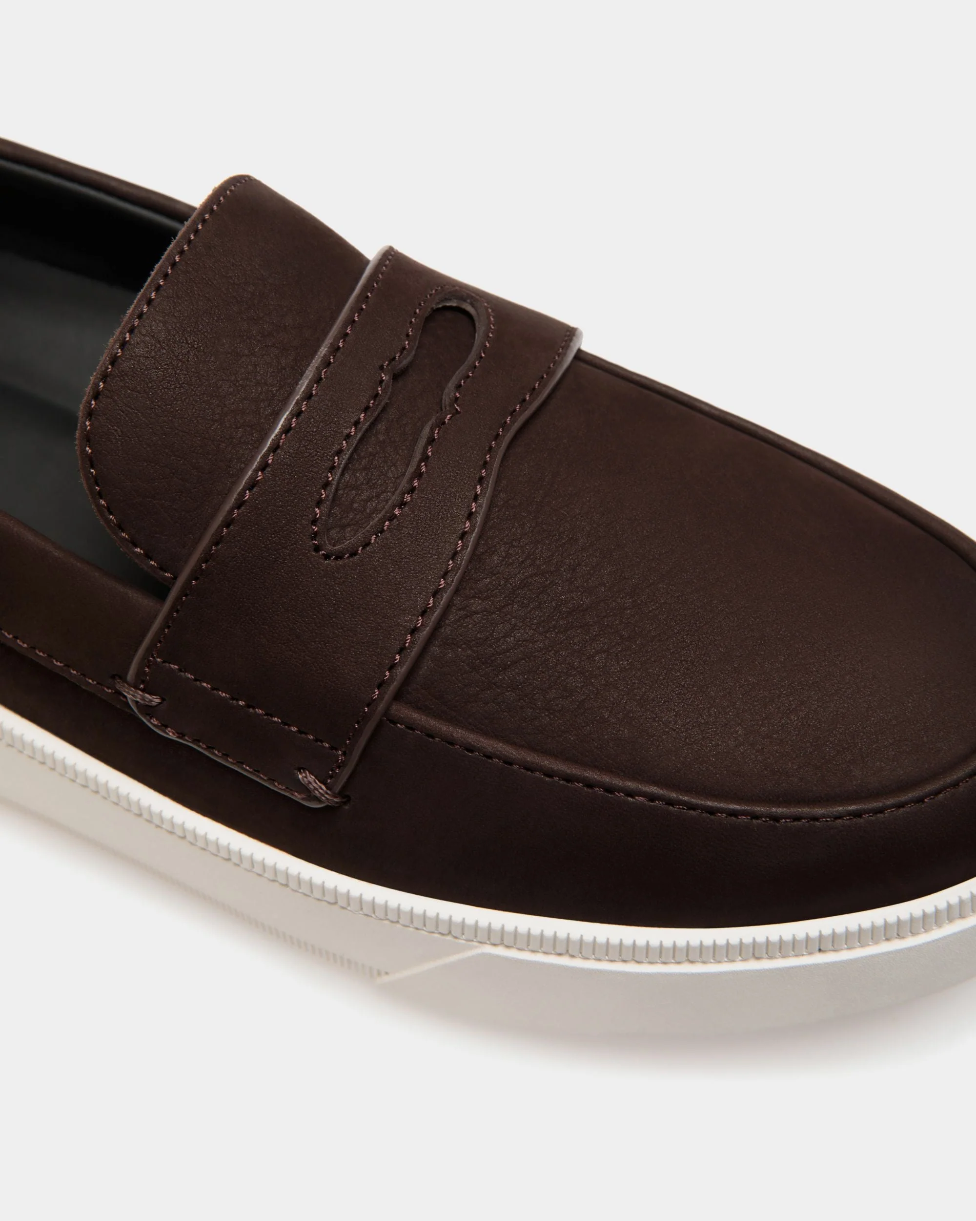 Raise Sneaker in Ebano Nubuck Leather - Image 6