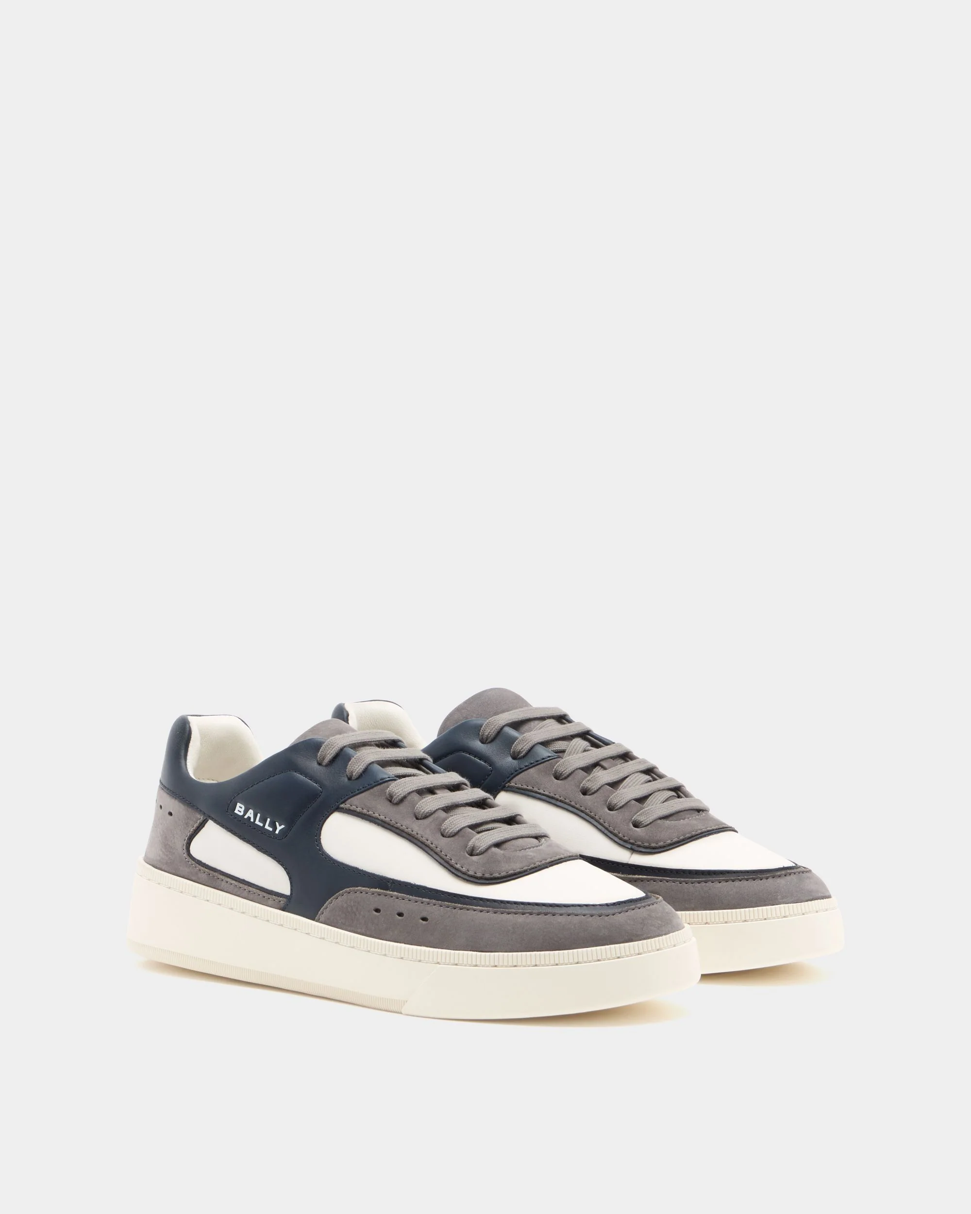 Raise Sneaker in Grey Leather - Image 3