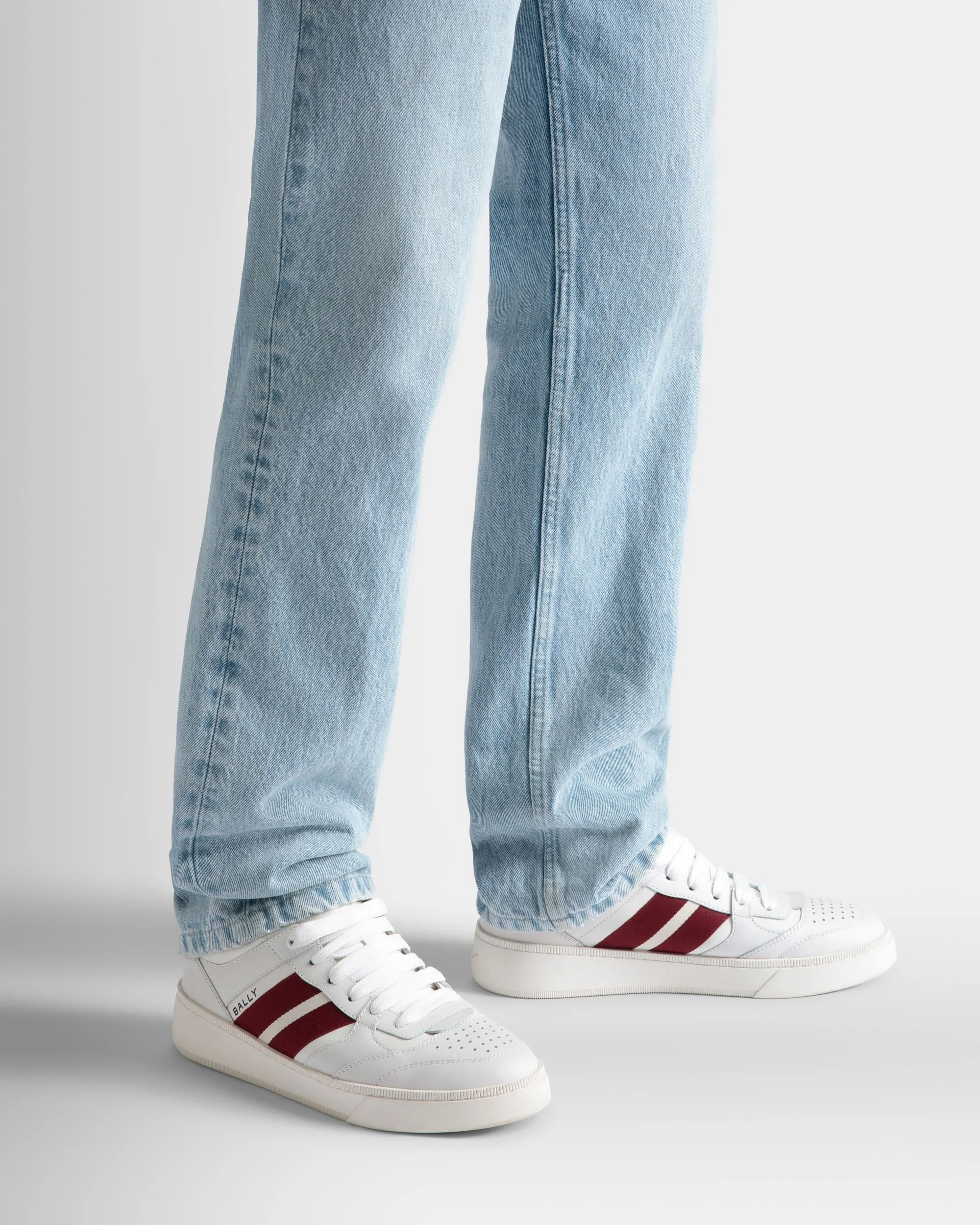 Raise Sneaker In White Leather - Image 2