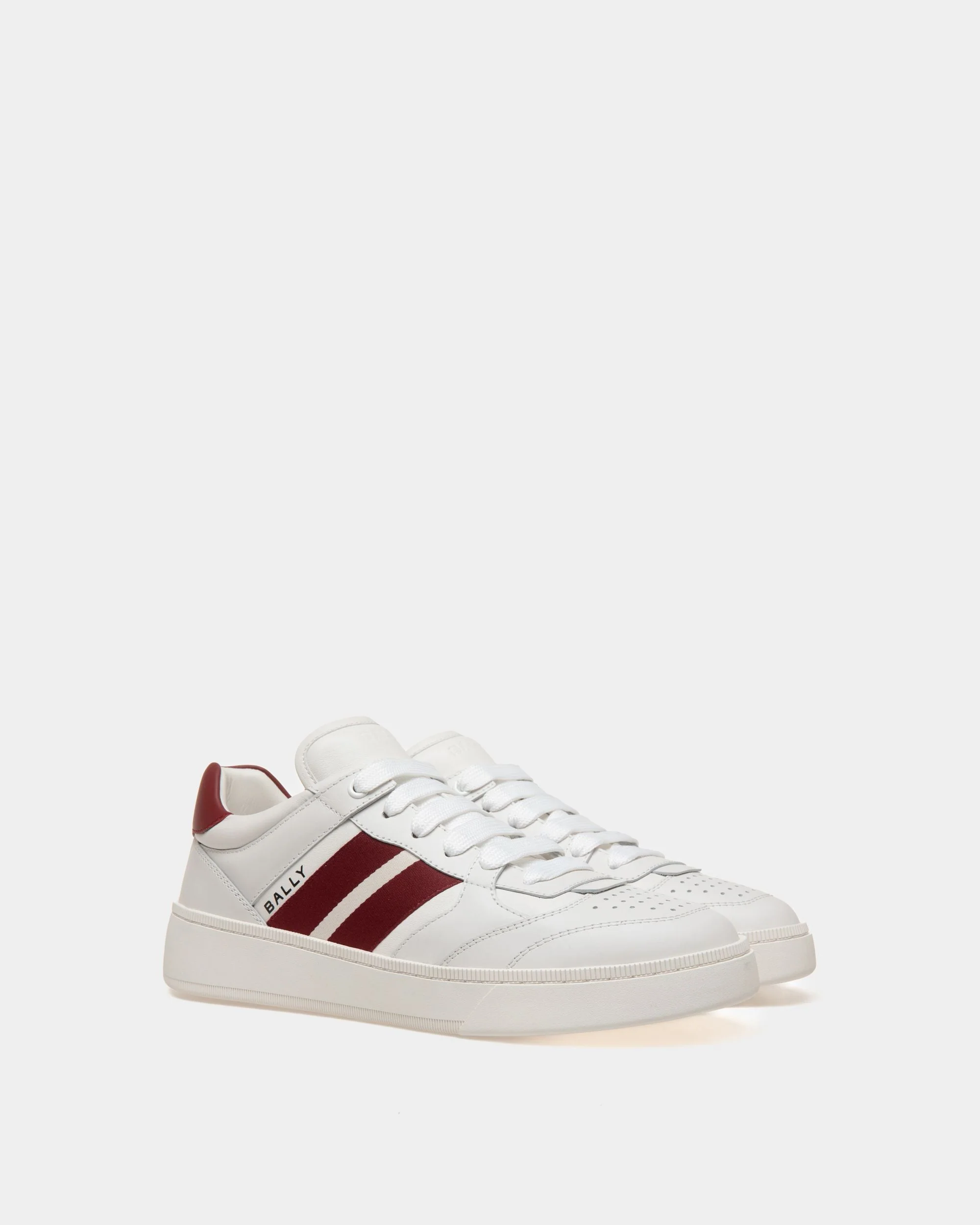 Raise Sneaker In White Leather - Image 3