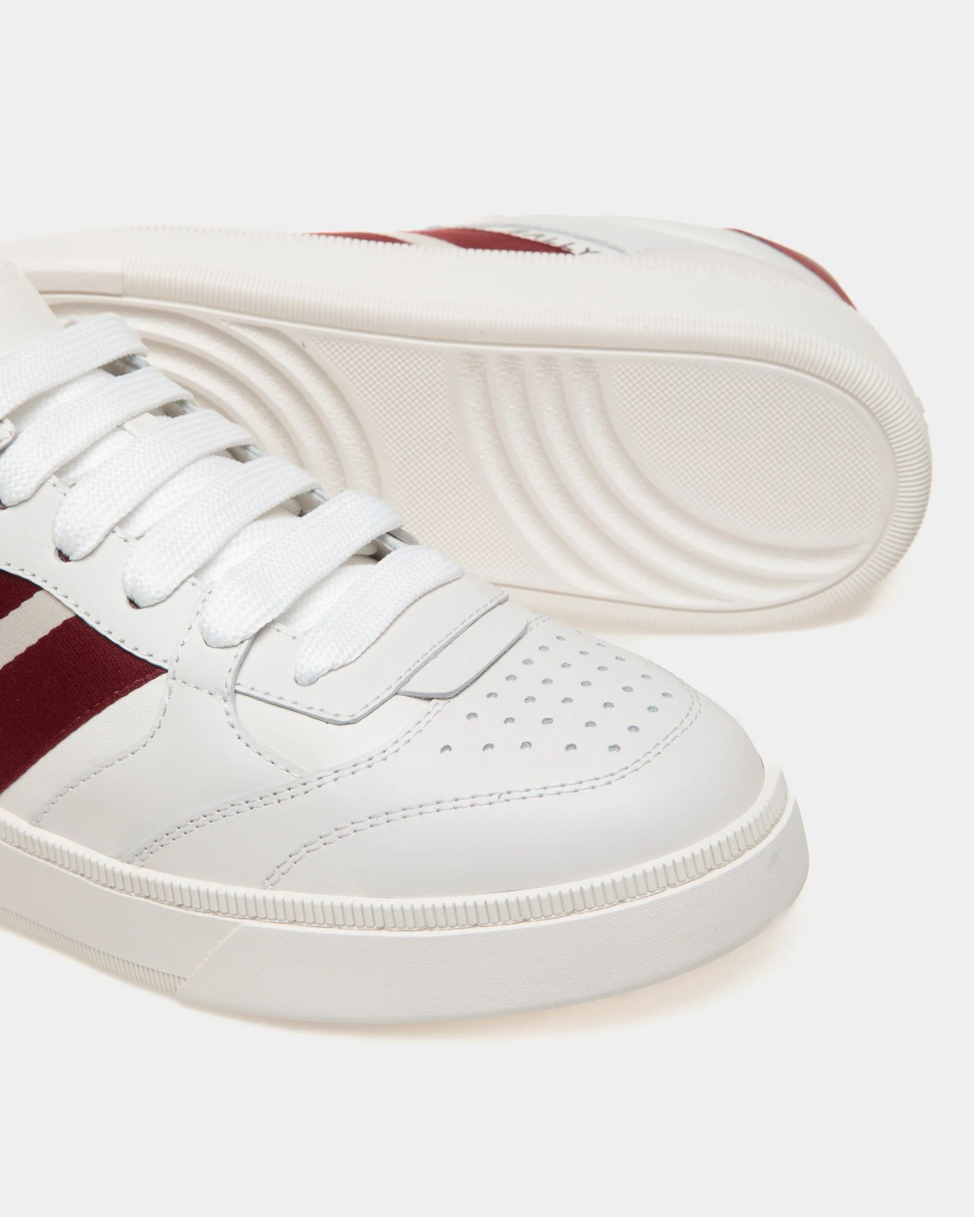 Raise Sneaker In White Leather - Image 5