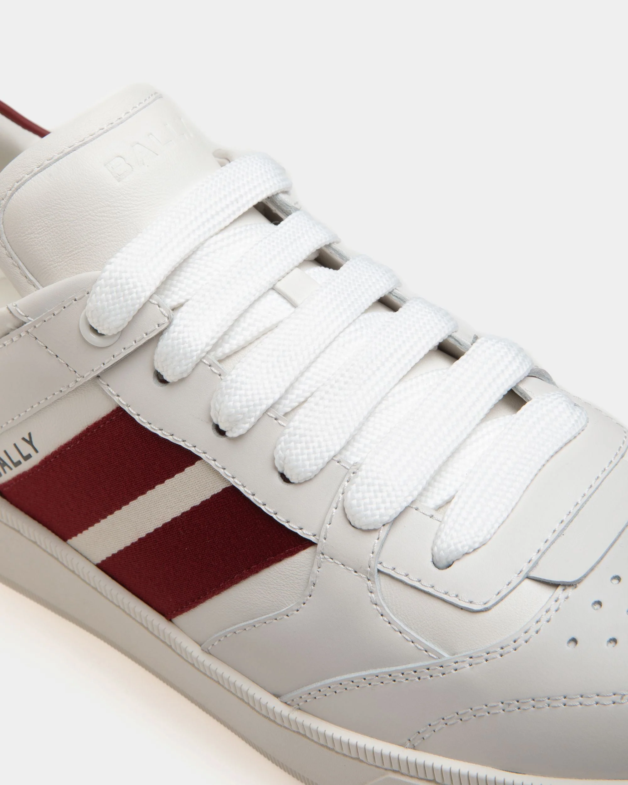 Raise Sneaker In White Leather - Image 6