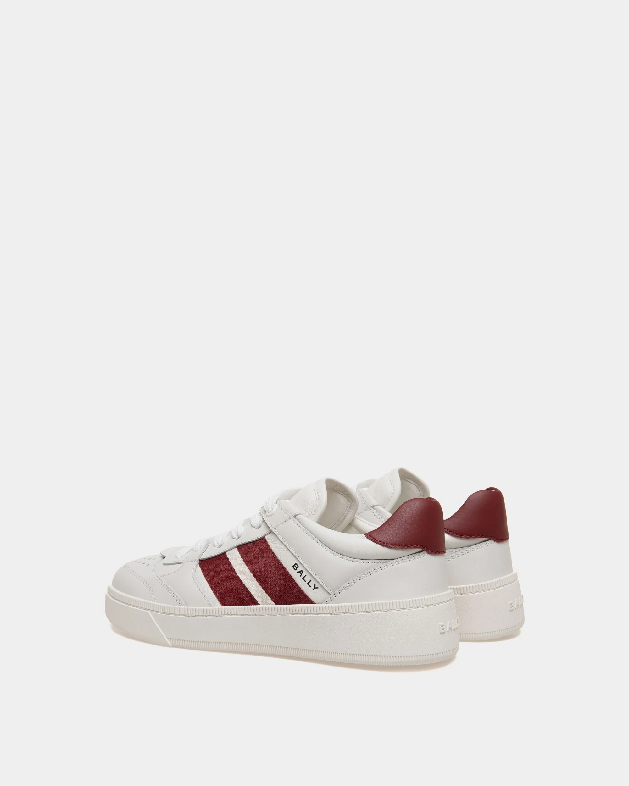 Raise Sneaker In White Leather - Image 4