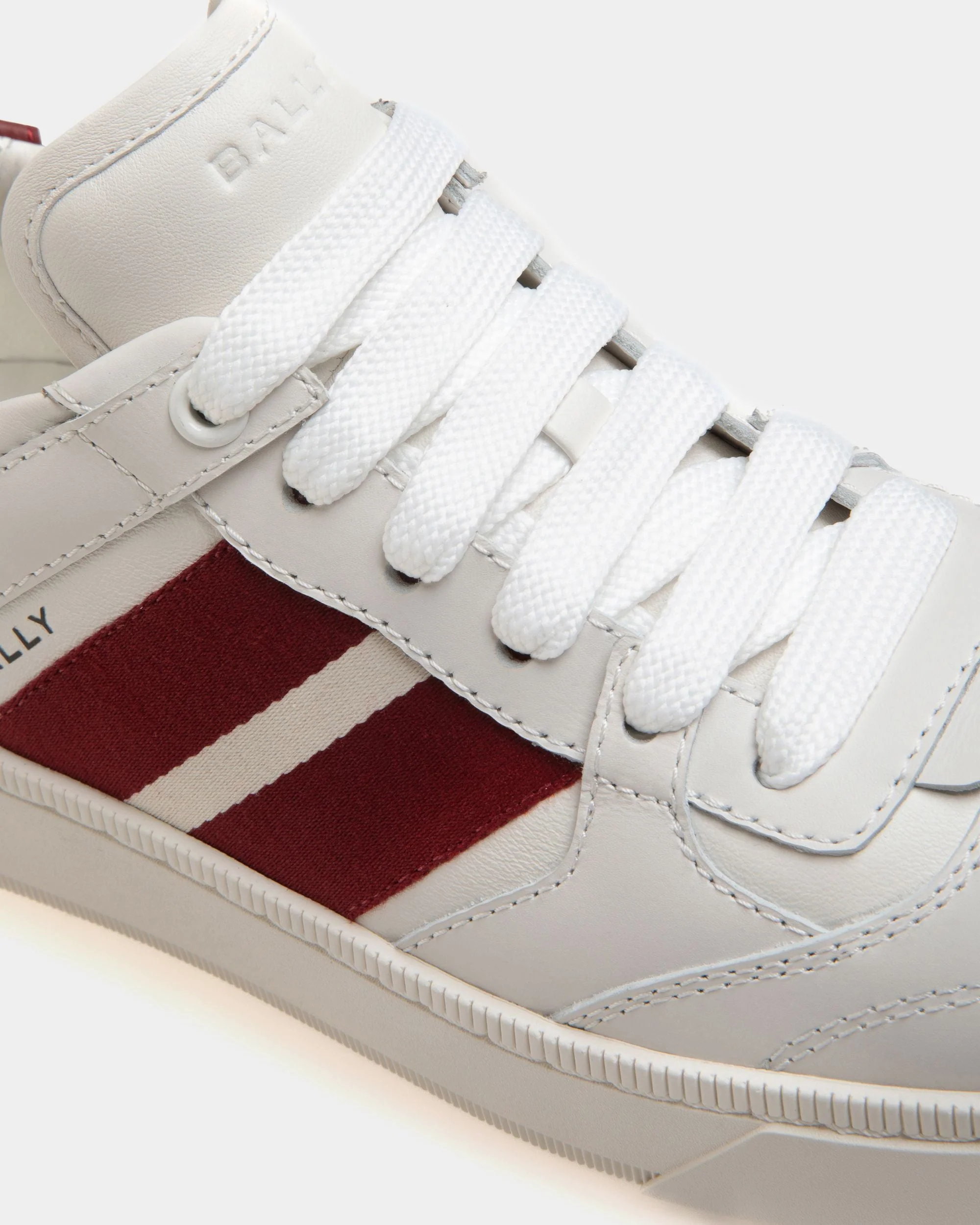 Raise Sneaker In White Leather - Image 5
