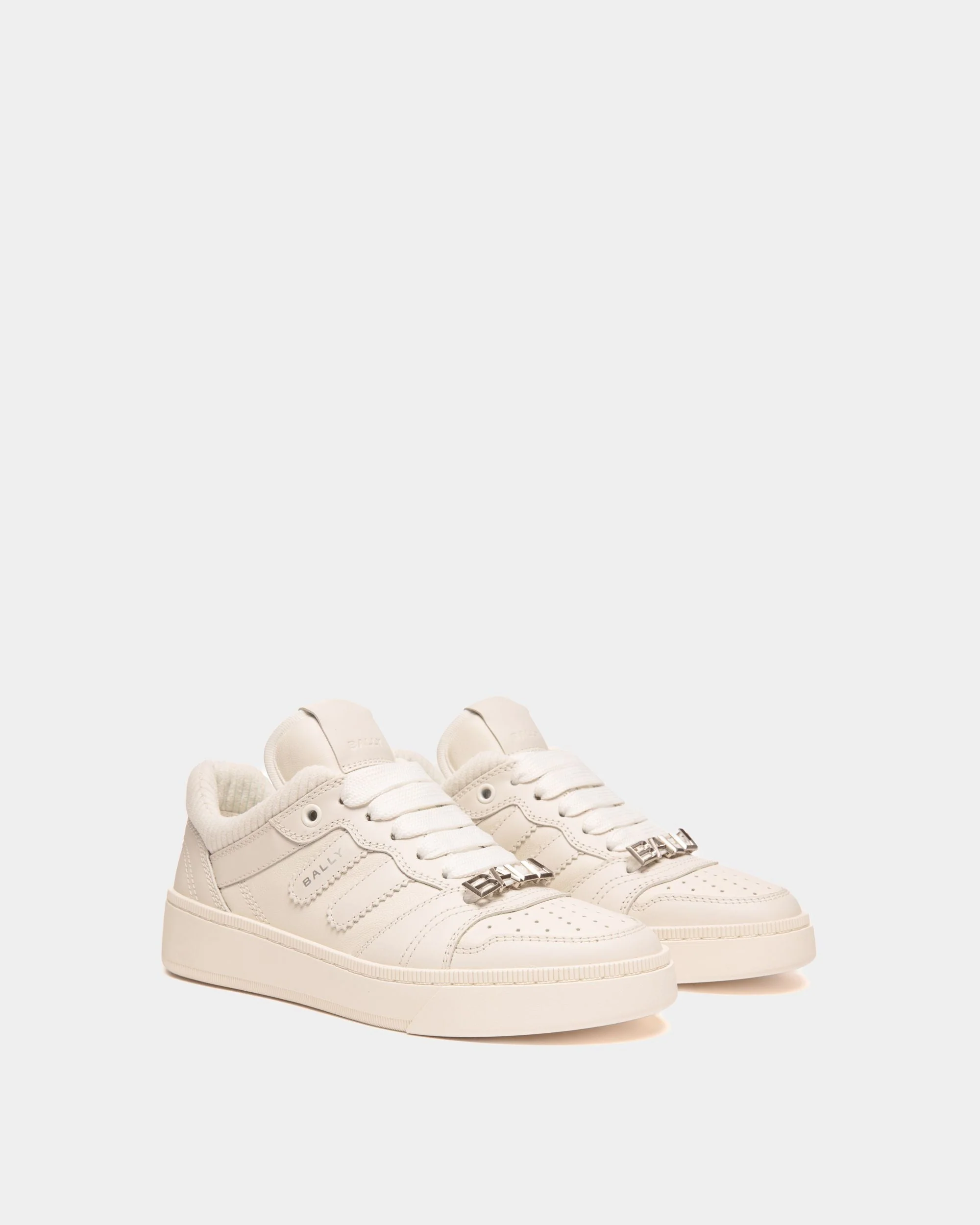 Raise Sneaker In White Leather - Image 2