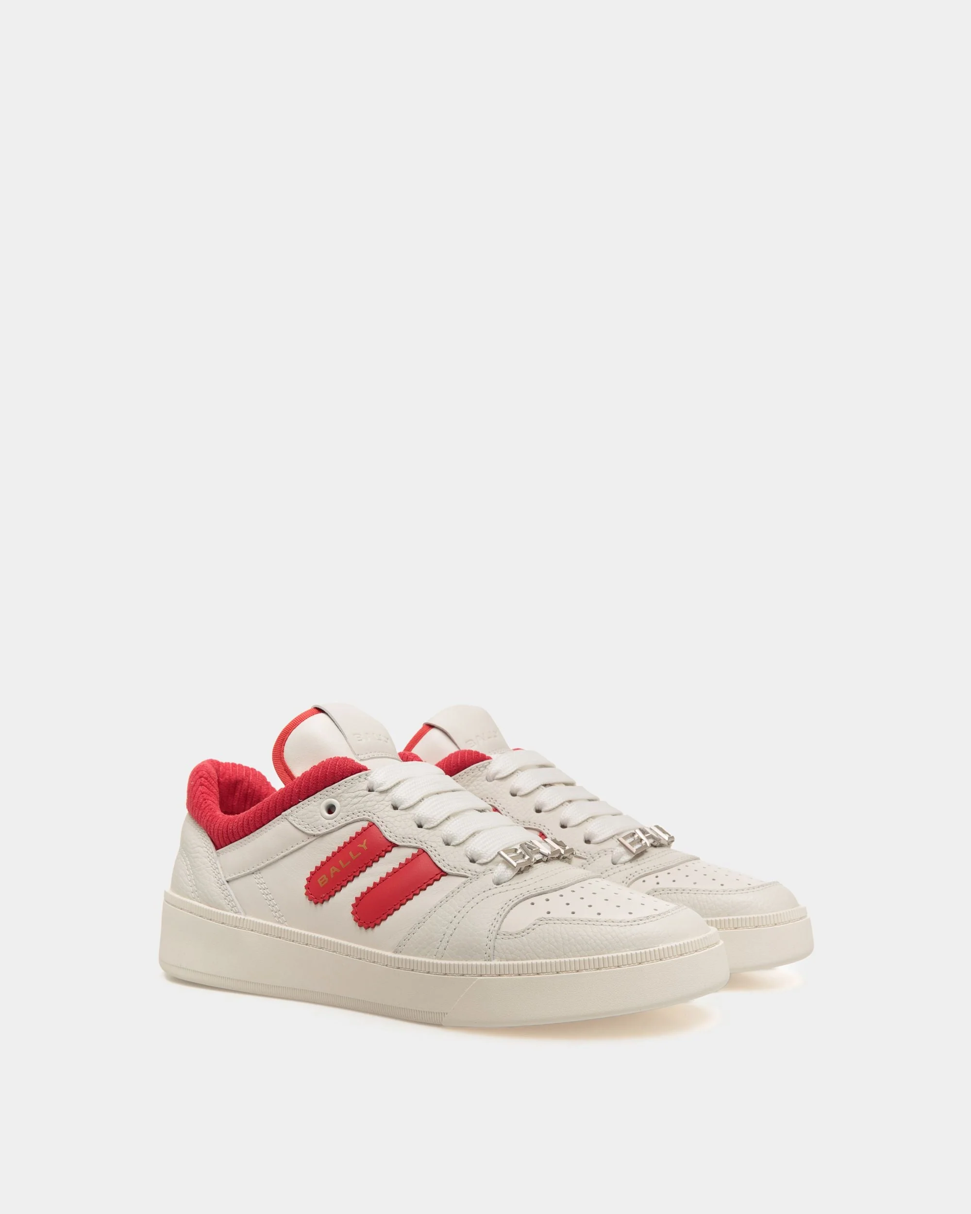 Raise Sneaker in White Leather - Image 2