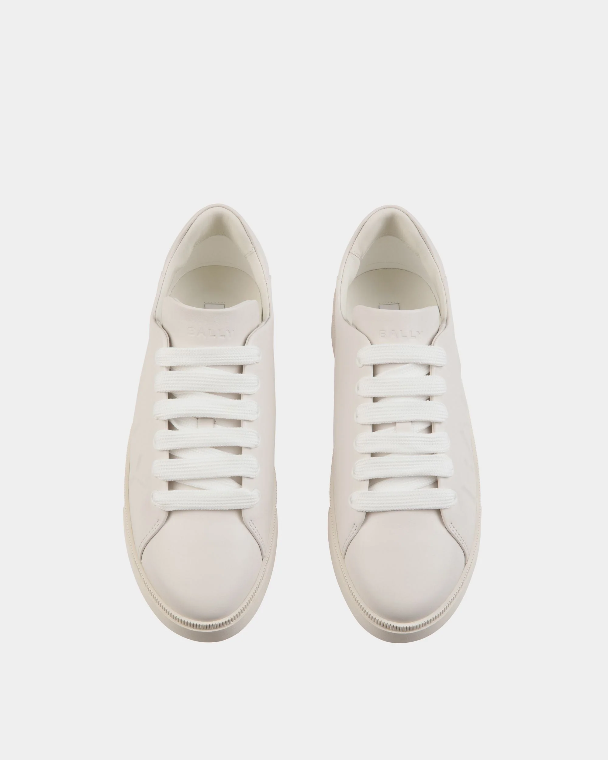 Raise Sneaker In White Leather - Image 5