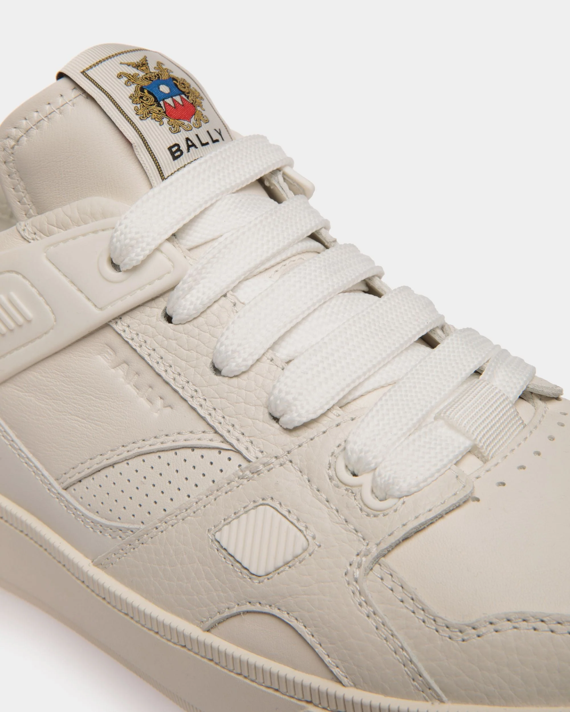 Raise Sneaker In White Leather - Image 5