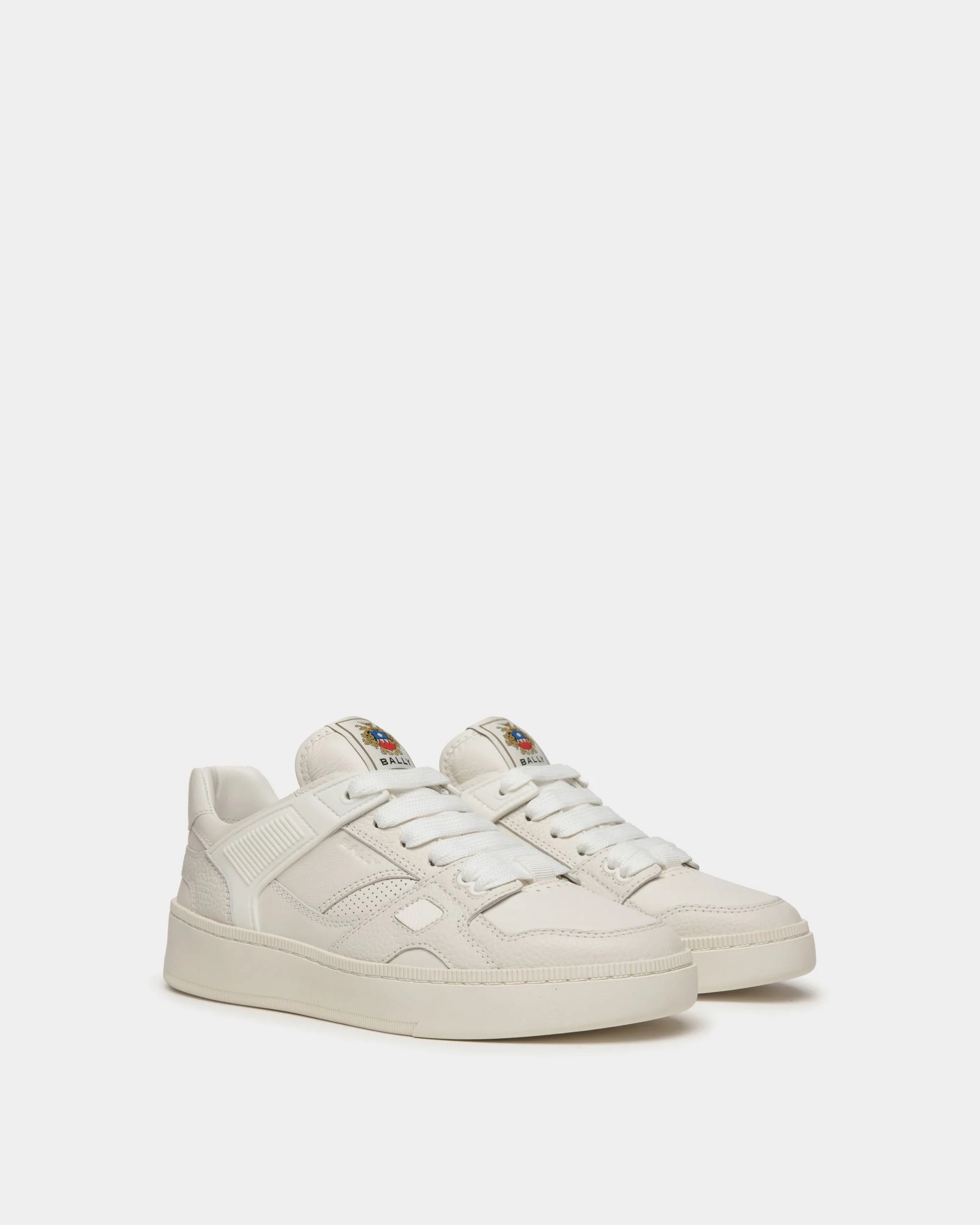 Raise Sneaker in White Leather - Image 2