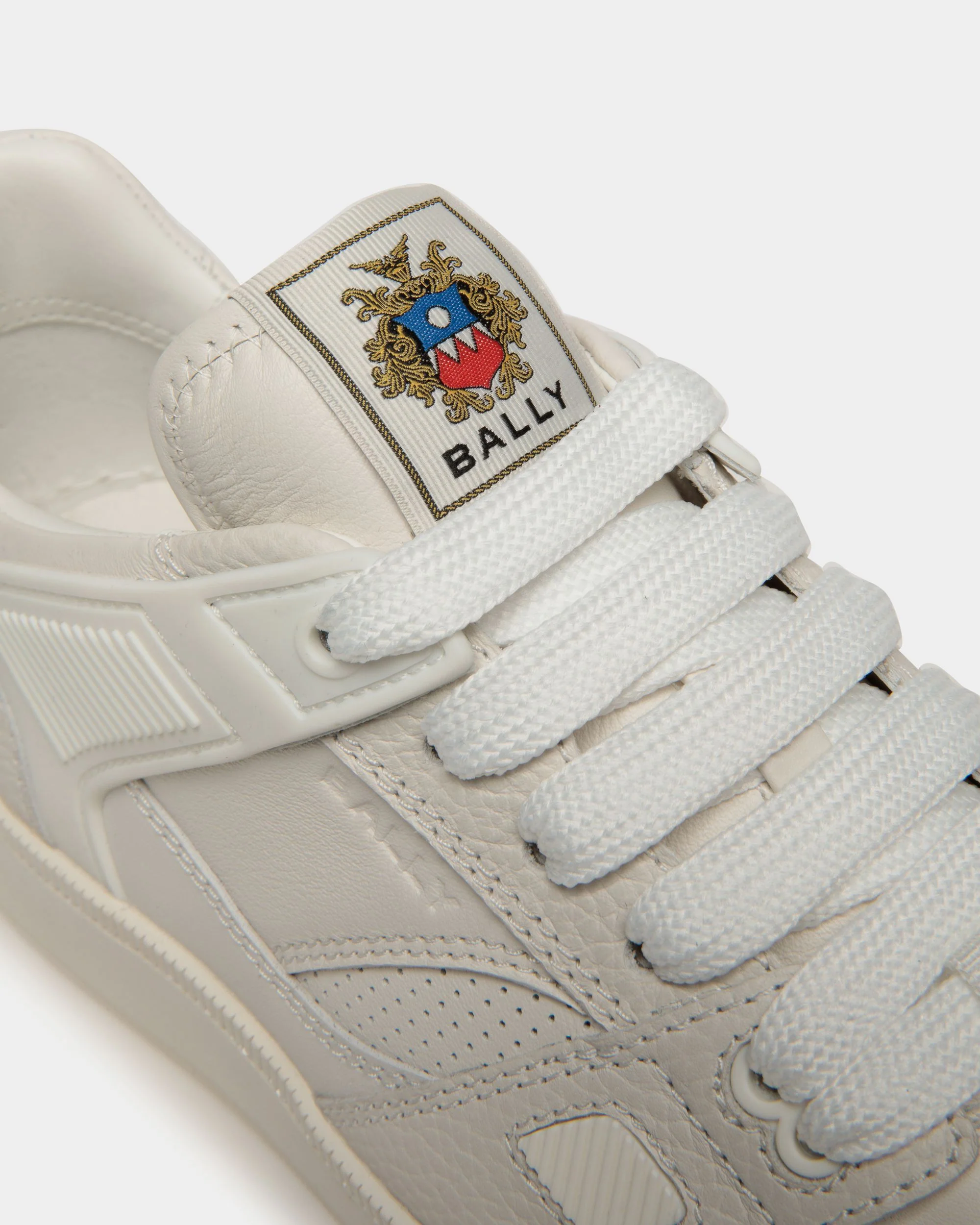 Raise Sneaker in White Leather - Image 5