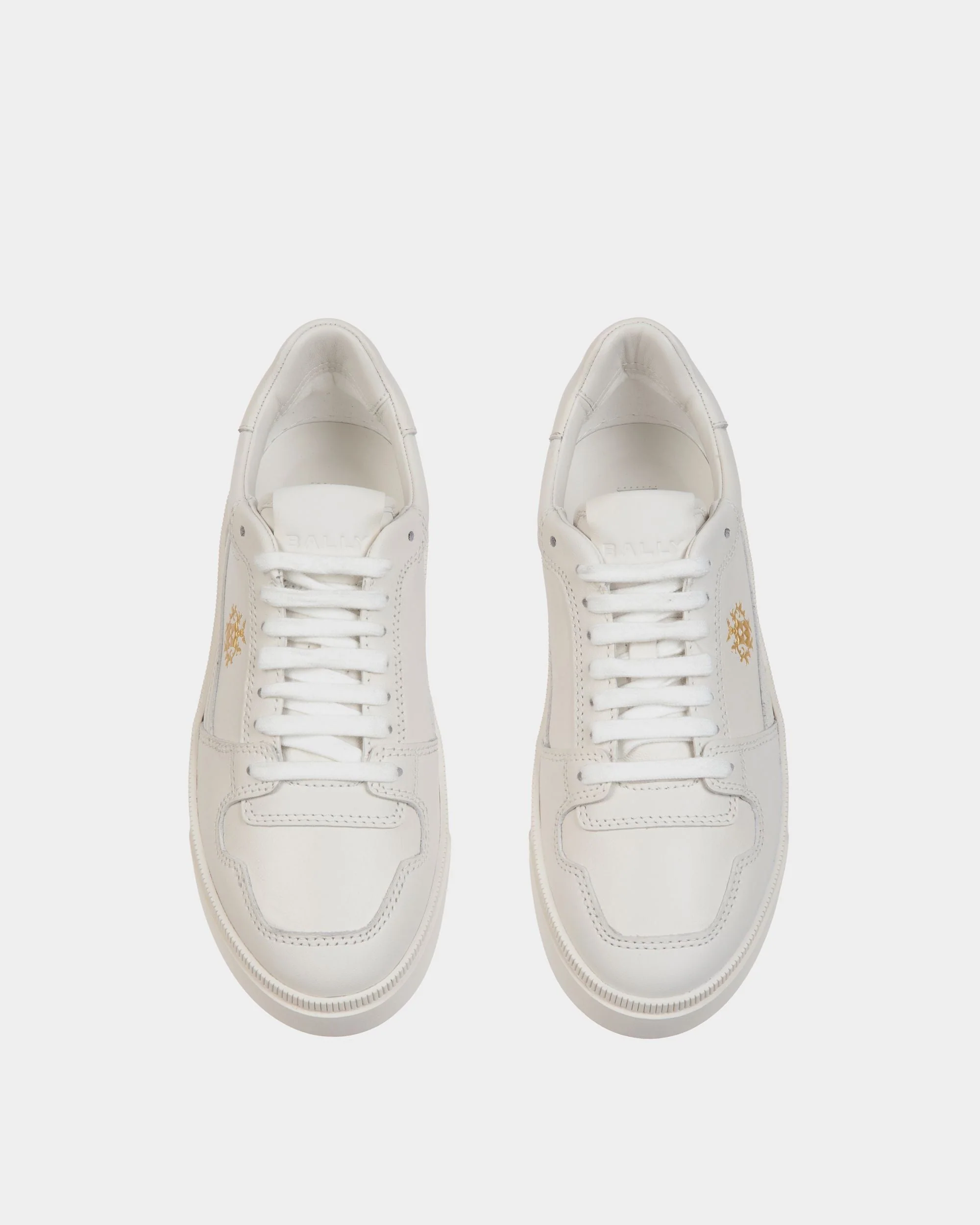 Raise Sneaker In White Leather - Image 5
