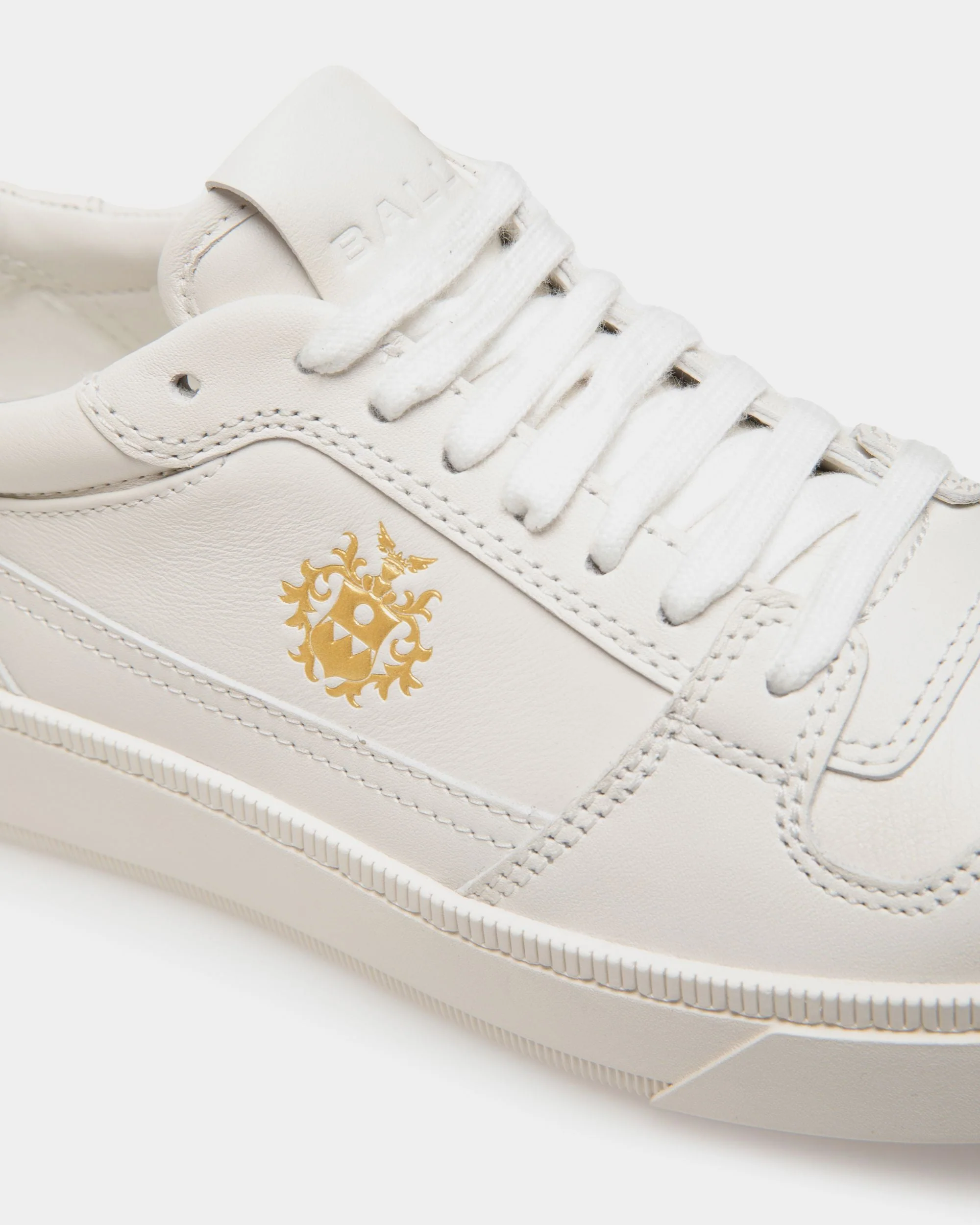 Raise Sneaker In White Leather - Image 6