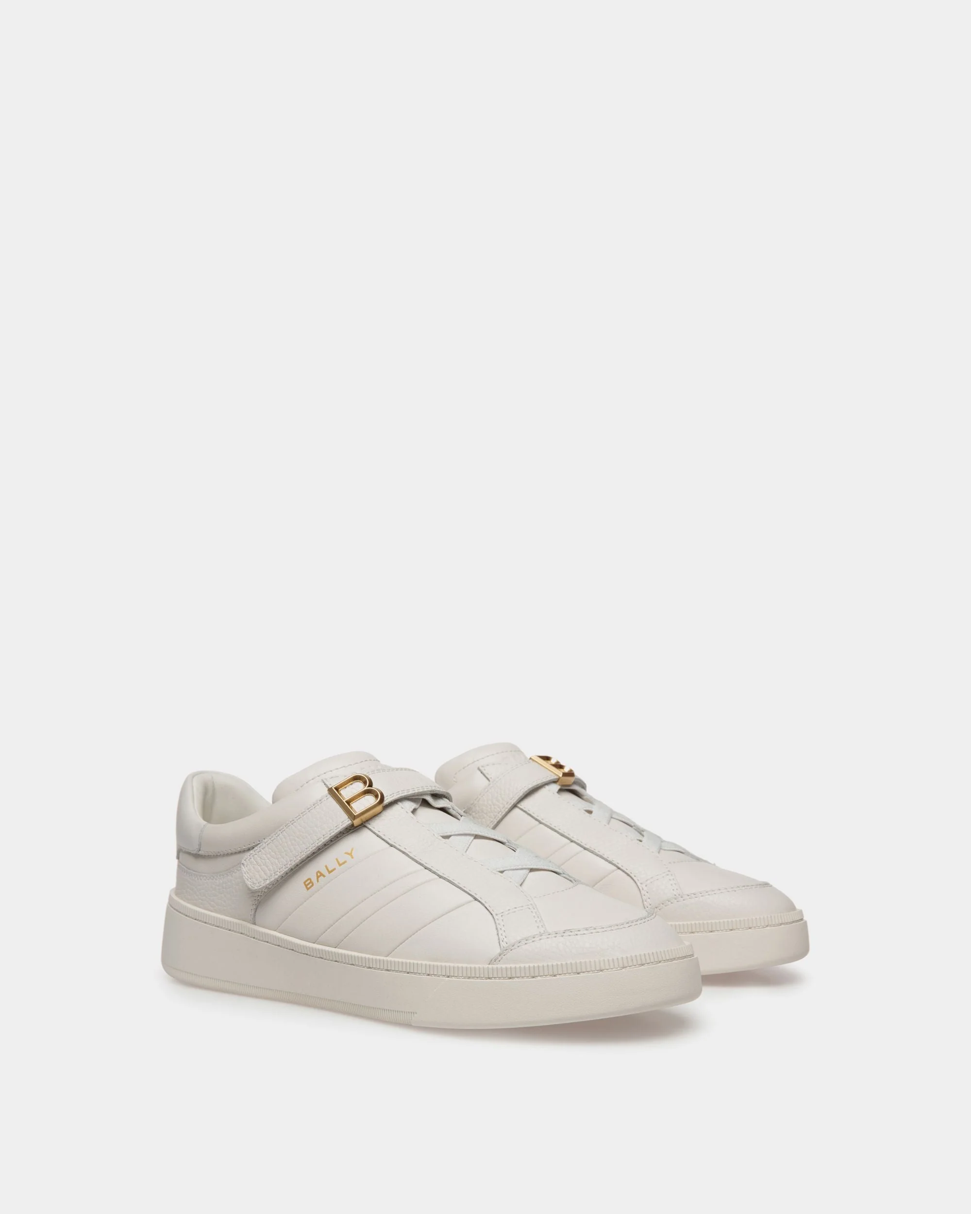Raise Sneaker in White Leather - Image 2