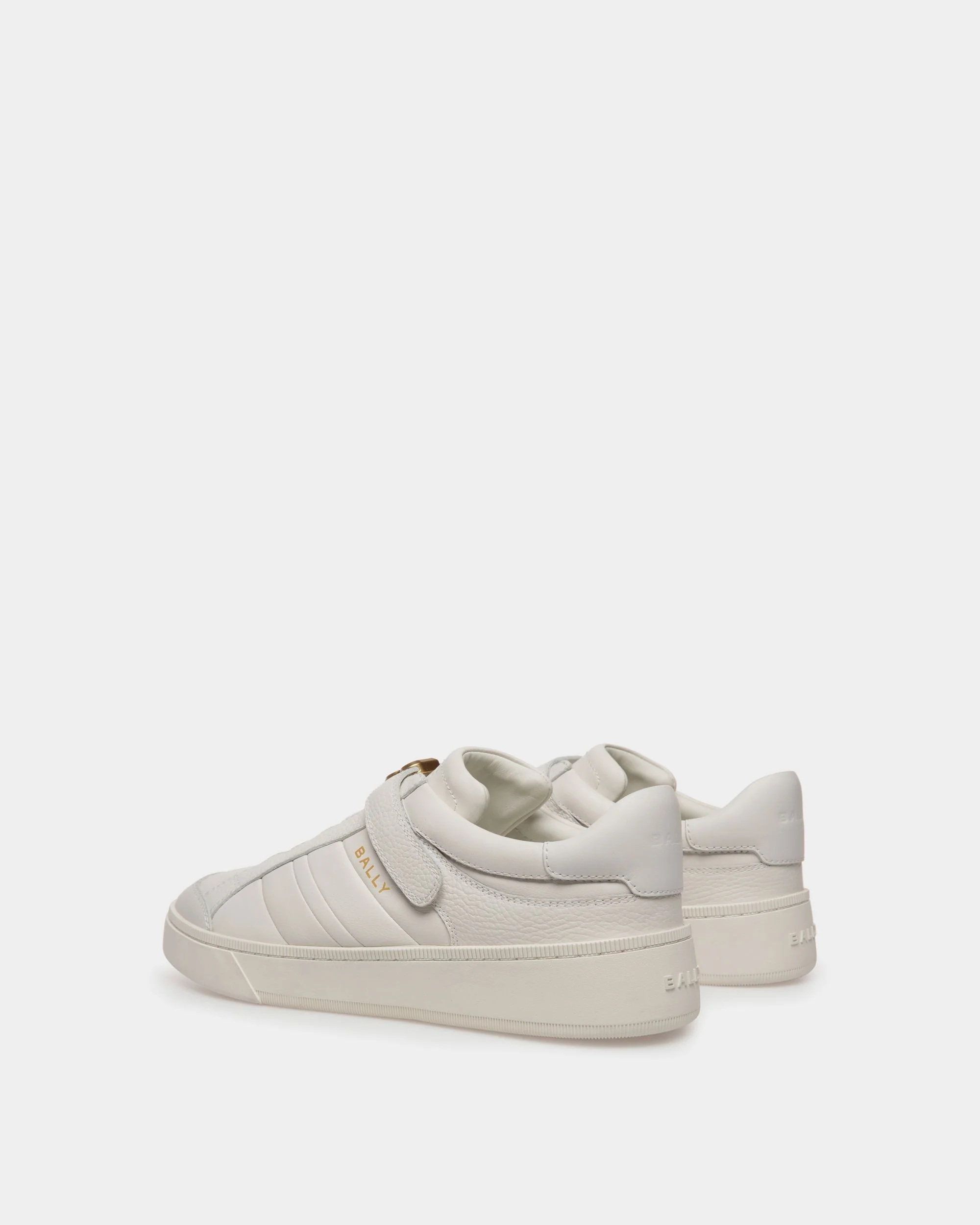 Raise Sneaker in White Leather - Image 3
