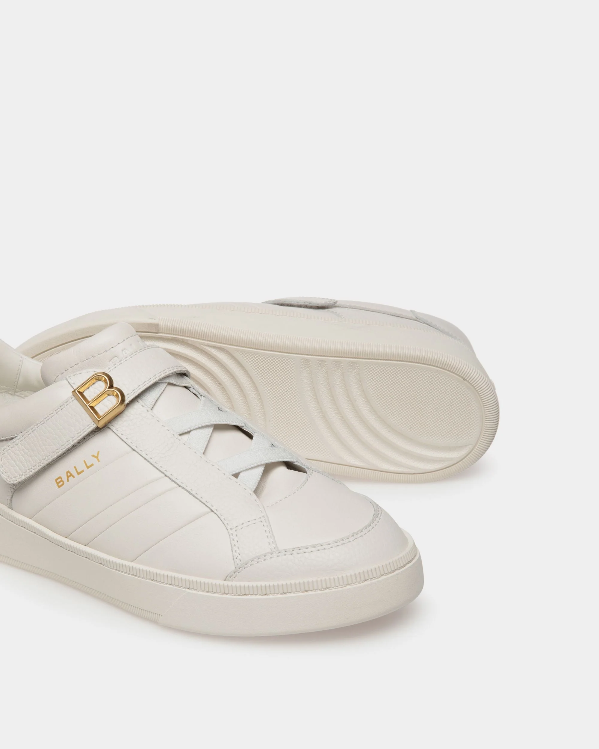 Raise Sneaker in White Leather - Image 4